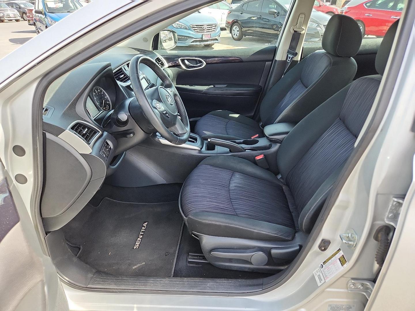 2019 SILVER Nissan Sentra SV (3N1AB7APXKY) with an 1.8L I-4 DOHC, variable valve control, regular unleaded, engine with 124HP engine, located at 4110 Avenue Q, Lubbock, 79412, 33.556553, -101.855820 - 05/17/2025 KEY IN ENVELOPE GOD - Photo#6