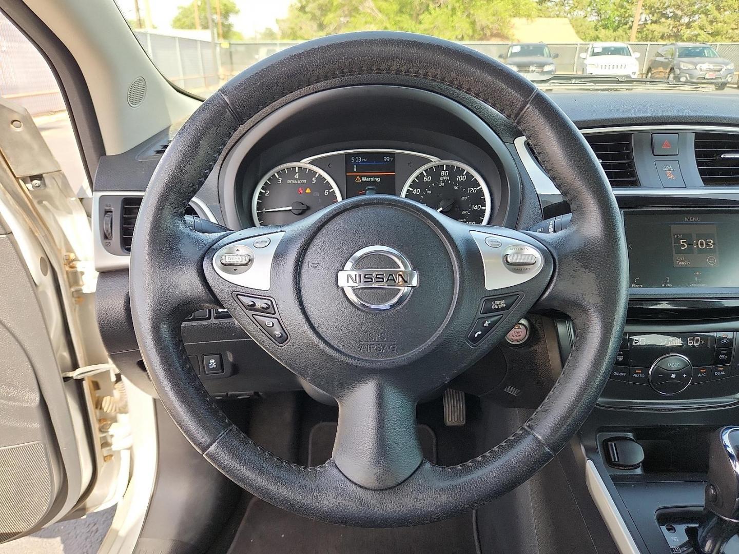 2019 SILVER Nissan Sentra SV (3N1AB7APXKY) with an 1.8L I-4 DOHC, variable valve control, regular unleaded, engine with 124HP engine, located at 4110 Avenue Q, Lubbock, 79412, 33.556553, -101.855820 - 05/17/2025 KEY IN ENVELOPE GOD - Photo#10