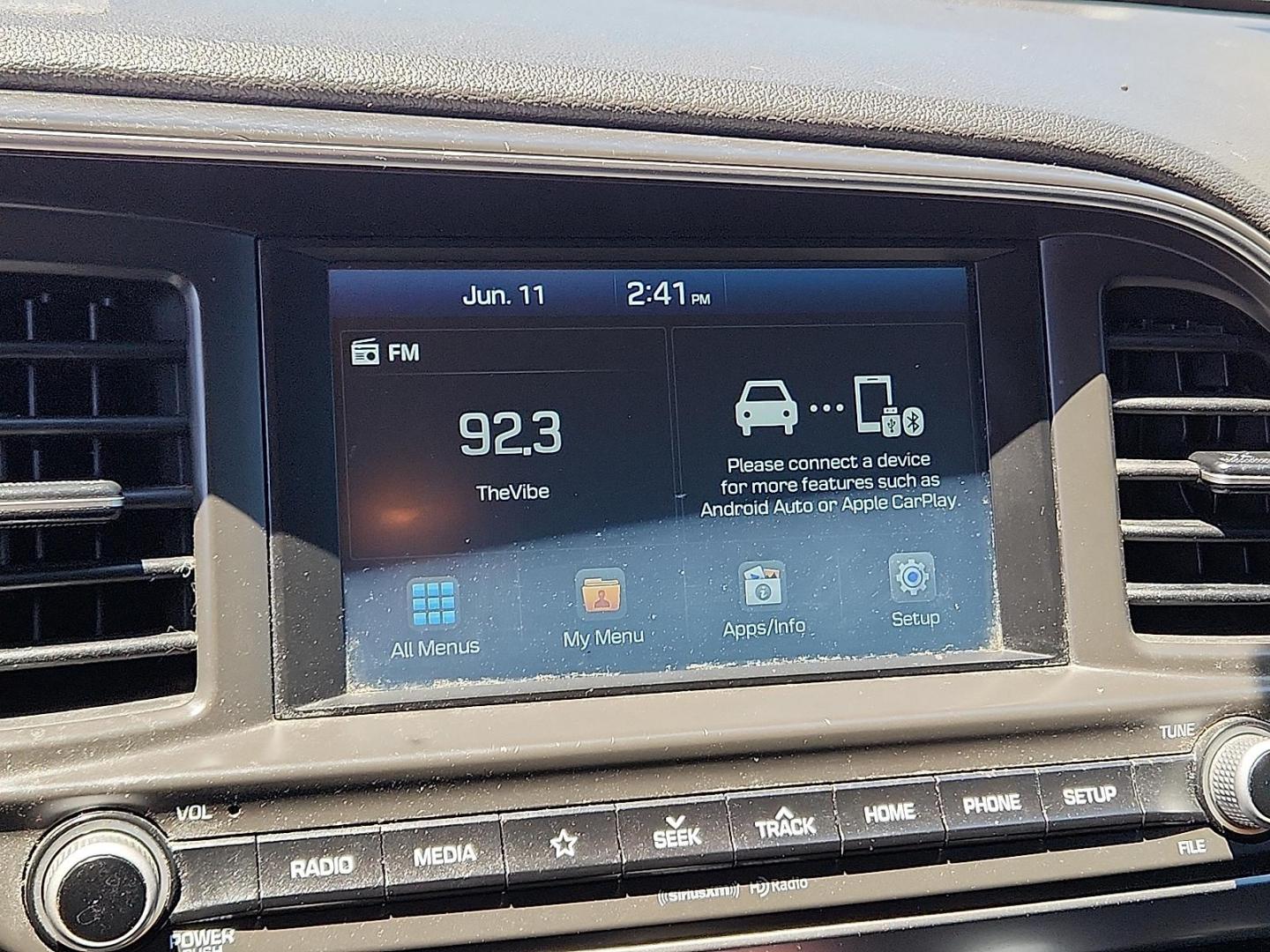 2020 SILVER Hyundai Elantra SEL (5NPD84LF7LH) with an Nu 2L I-4 DOHC, D-CVVT variable valve control, regular unleaded, engine with 147HP engine, located at 4110 Avenue Q, Lubbock, 79412, 33.556553, -101.855820 - 04/05/2025 KEY IN ENVELOPE GOD - Photo#8
