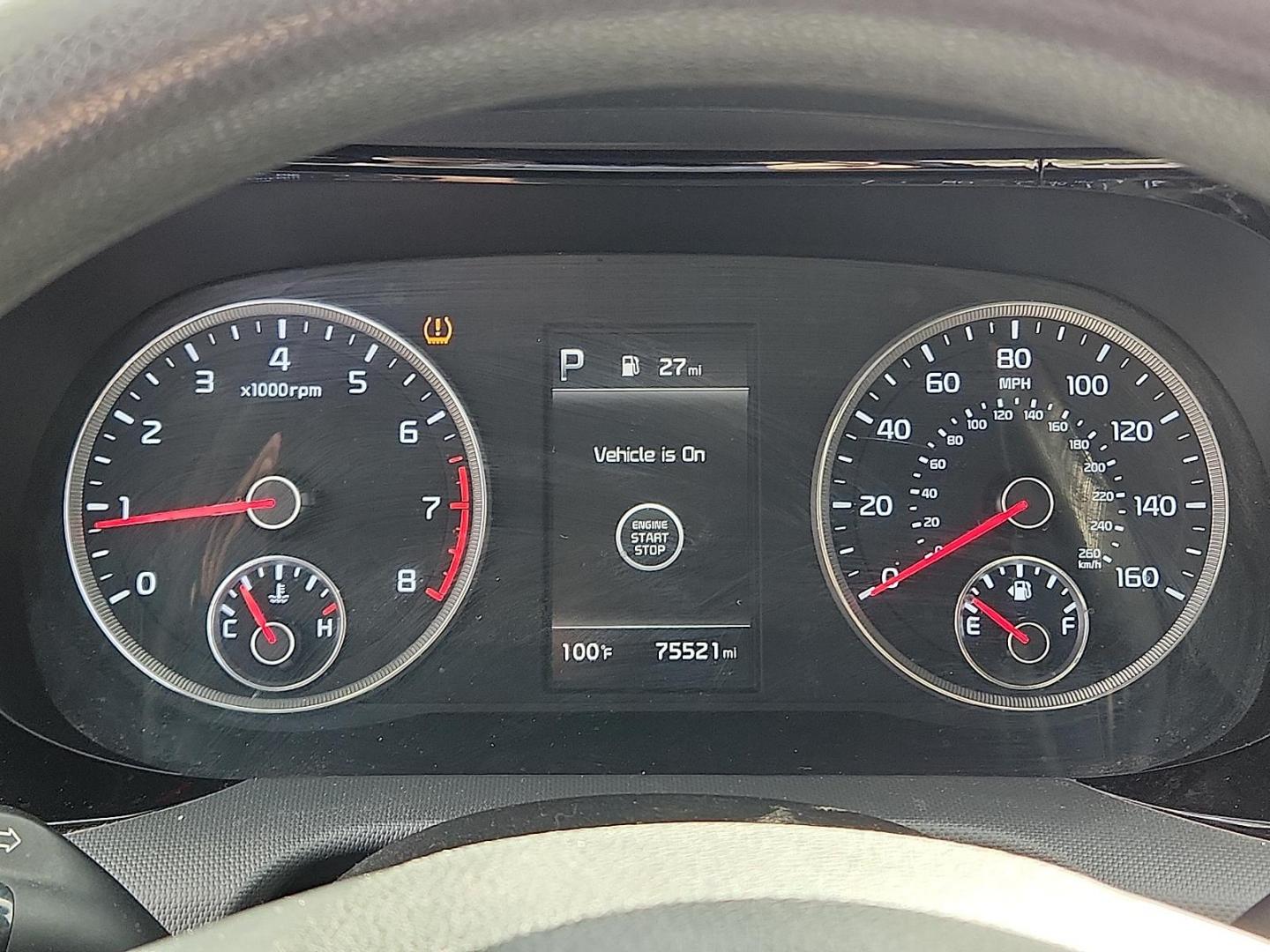 2021 Passion Red Kia K5 LXS (5XXG14J26MG) with an Gamma-II 1.6L I-4 gasoline direct injection, DOHC, CVVD variable valve control, intercooled turbo, regular unleaded, engine with 180HP engine, located at 4110 Avenue Q, Lubbock, 79412, 33.556553, -101.855820 - Photo#9