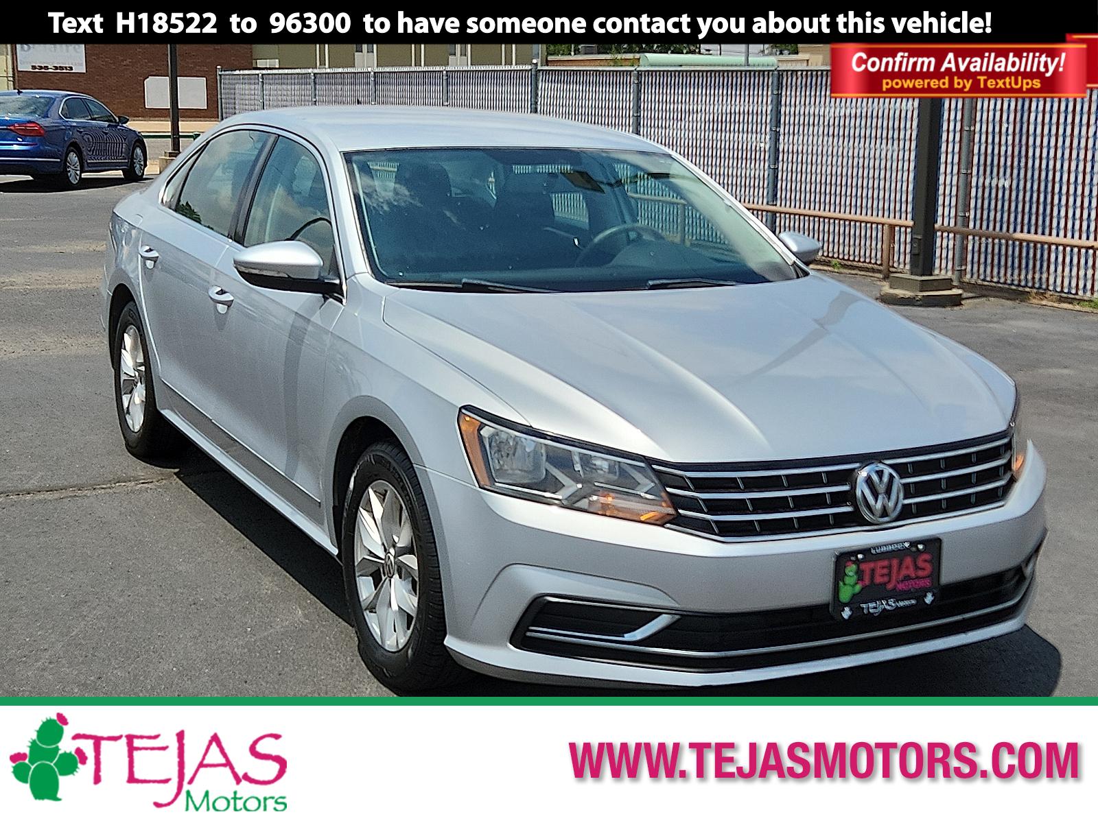 photo of 2016 Volkswagen Passat 1.8T S