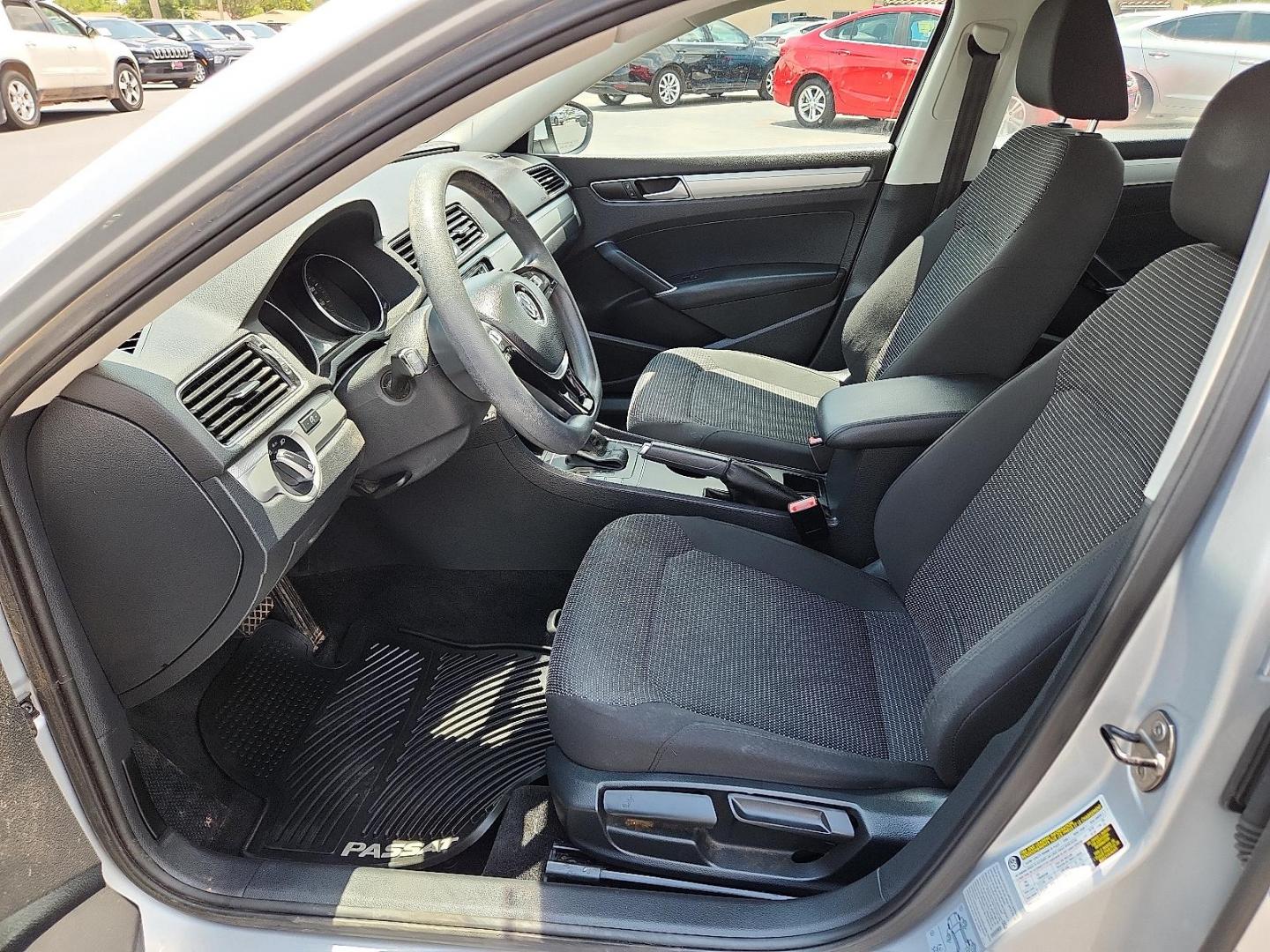 2016 SILVER Volkswagen Passat 1.8T S (1VWAS7A36GC) with an 1.8L I-4 gasoline direct injection, DOHC, variable valve control, intercooled turbo, regular unleaded, engine with 170HP engine, located at 4110 Avenue Q, Lubbock, 79412, 33.556553, -101.855820 - 05/28/2025 KEY IN ENVELOPE GOD - Photo#6