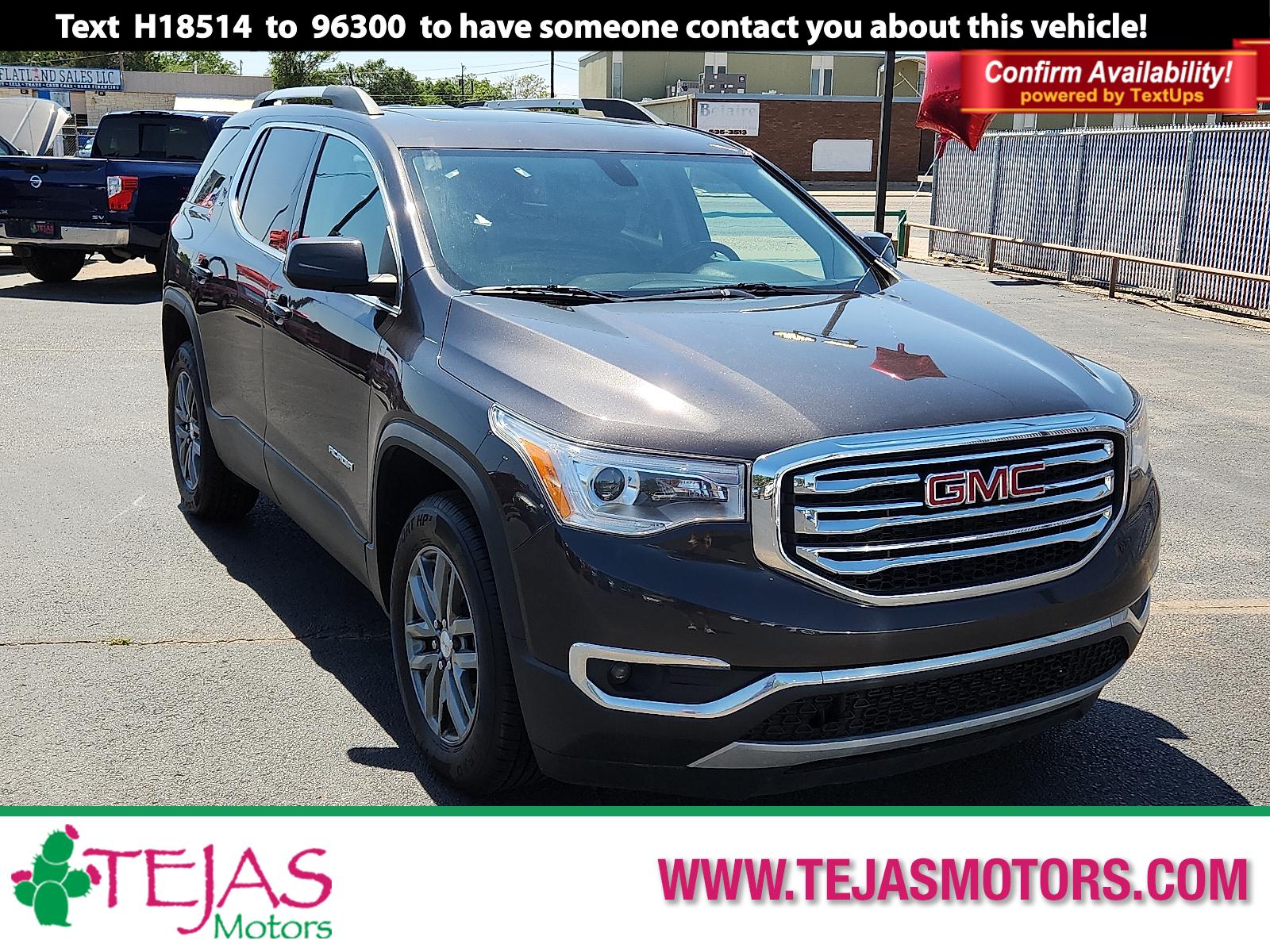 photo of 2018 GMC Acadia SLT-1