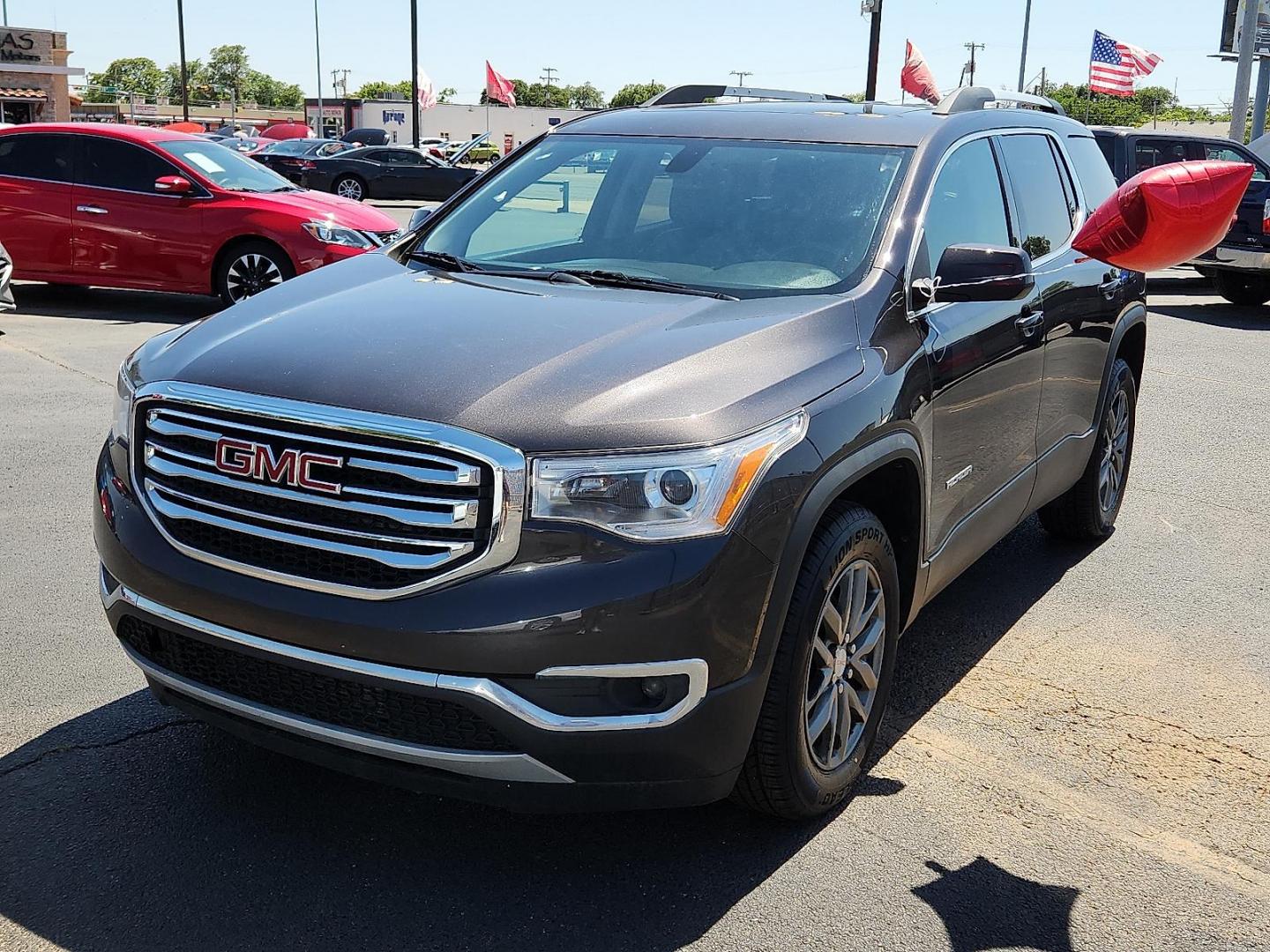 2018 GRAY GMC Acadia SLT-1 (1GKKNULS2JZ) with an 3.6L V-6 gasoline direct injection, DOHC, VVT variable valve control, regular unleaded, engine with cylinder deactivation and 310HP engine, located at 4110 Avenue Q, Lubbock, 79412, 33.556553, -101.855820 - 06/05/2025 KEY IN ENVELOPE GOD - Photo#3