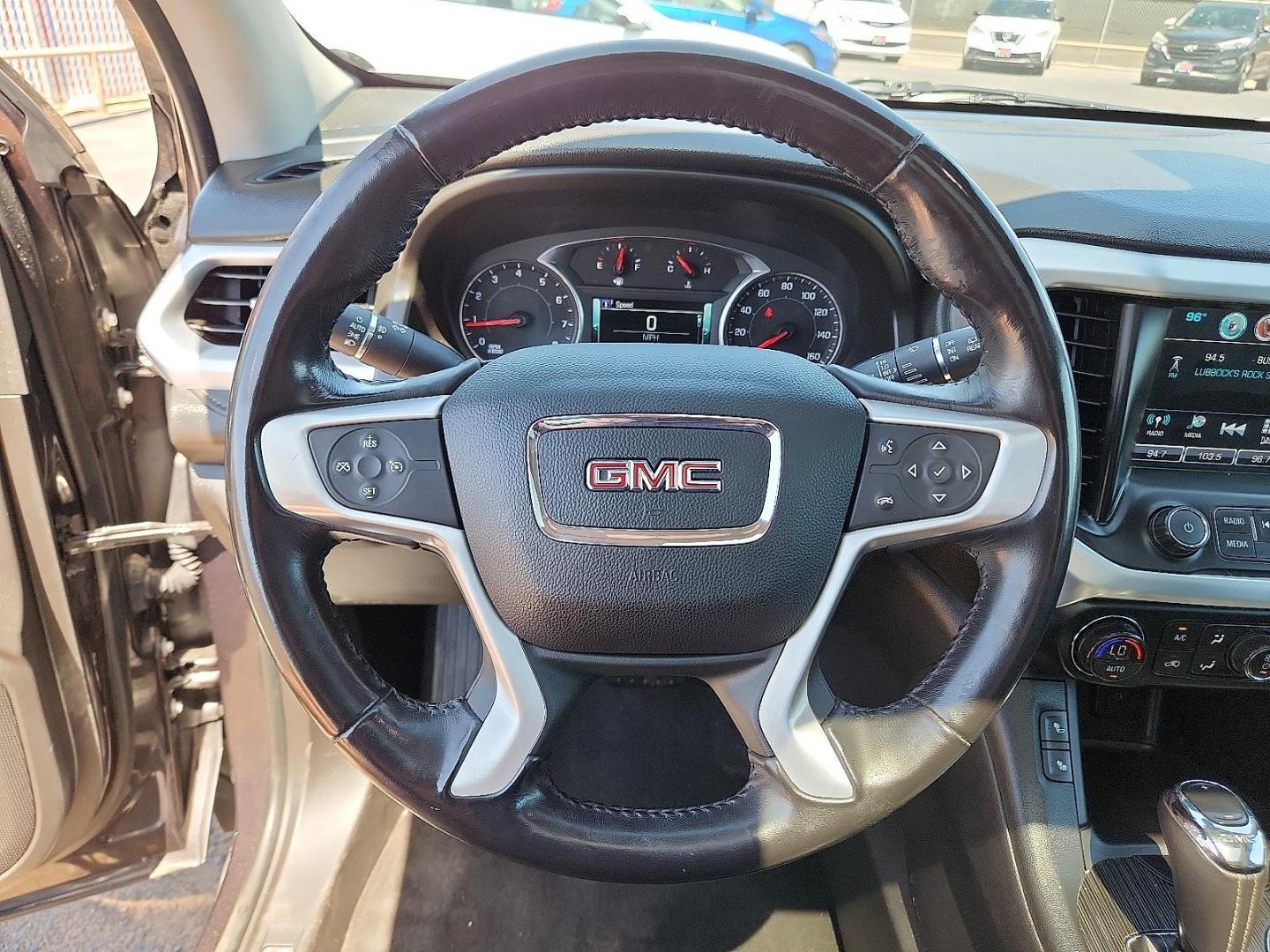 2018 GRAY GMC Acadia SLT-1 (1GKKNULS2JZ) with an 3.6L V-6 gasoline direct injection, DOHC, VVT variable valve control, regular unleaded, engine with cylinder deactivation and 310HP engine, located at 4110 Avenue Q, Lubbock, 79412, 33.556553, -101.855820 - 06/05/2025 KEY IN ENVELOPE GOD - Photo#10