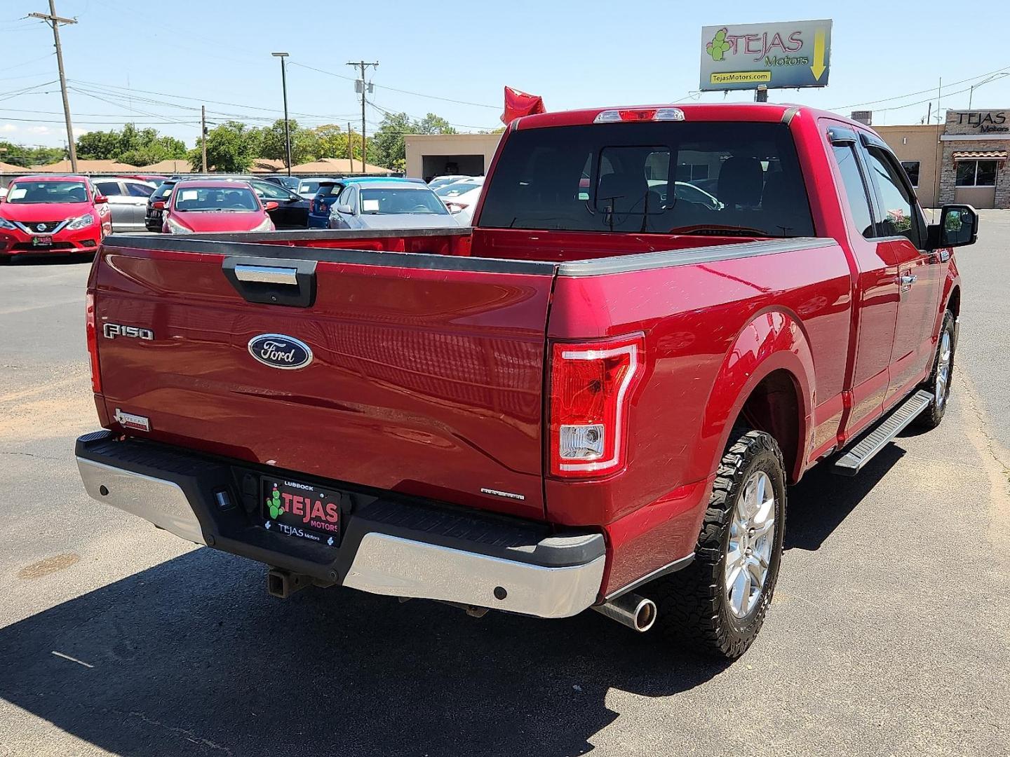 2016 RED Ford F-150 XLT (1FTEX1CF2GK) with an 5L V-8 DOHC, Ti-VCT variable valve control, regular unleaded, engine with 385HP engine, located at 4110 Avenue Q, Lubbock, 79412, 33.556553, -101.855820 - 06/04/2025 KEY IN ENVELOPE GOD - Photo#1