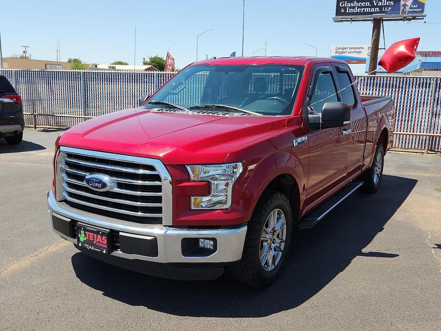 2016 RED Ford F-150 XLT (1FTEX1CF2GK) with an 5L V-8 DOHC, Ti-VCT variable valve control, regular unleaded, engine with 385HP engine, located at 4110 Avenue Q, Lubbock, 79412, 33.556553, -101.855820 - 06/04/2025 KEY IN ENVELOPE GOD - Photo#3
