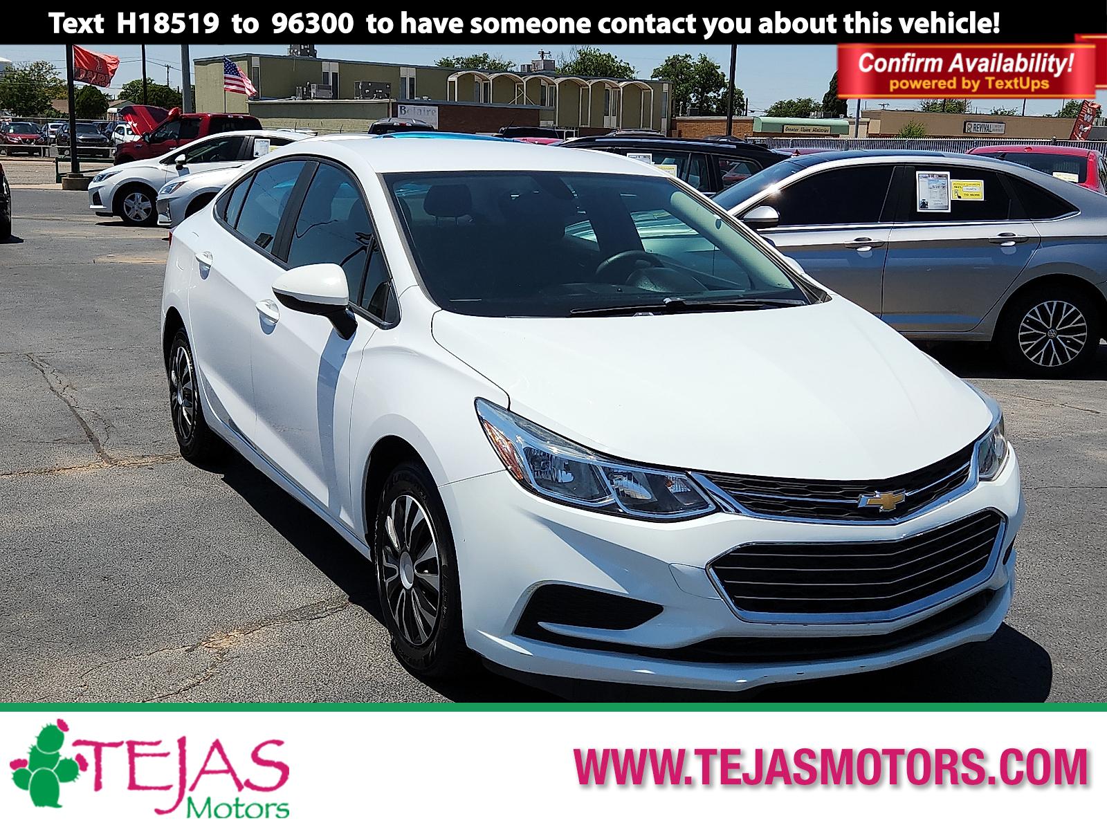 photo of 2018 Chevrolet Cruze LS Auto