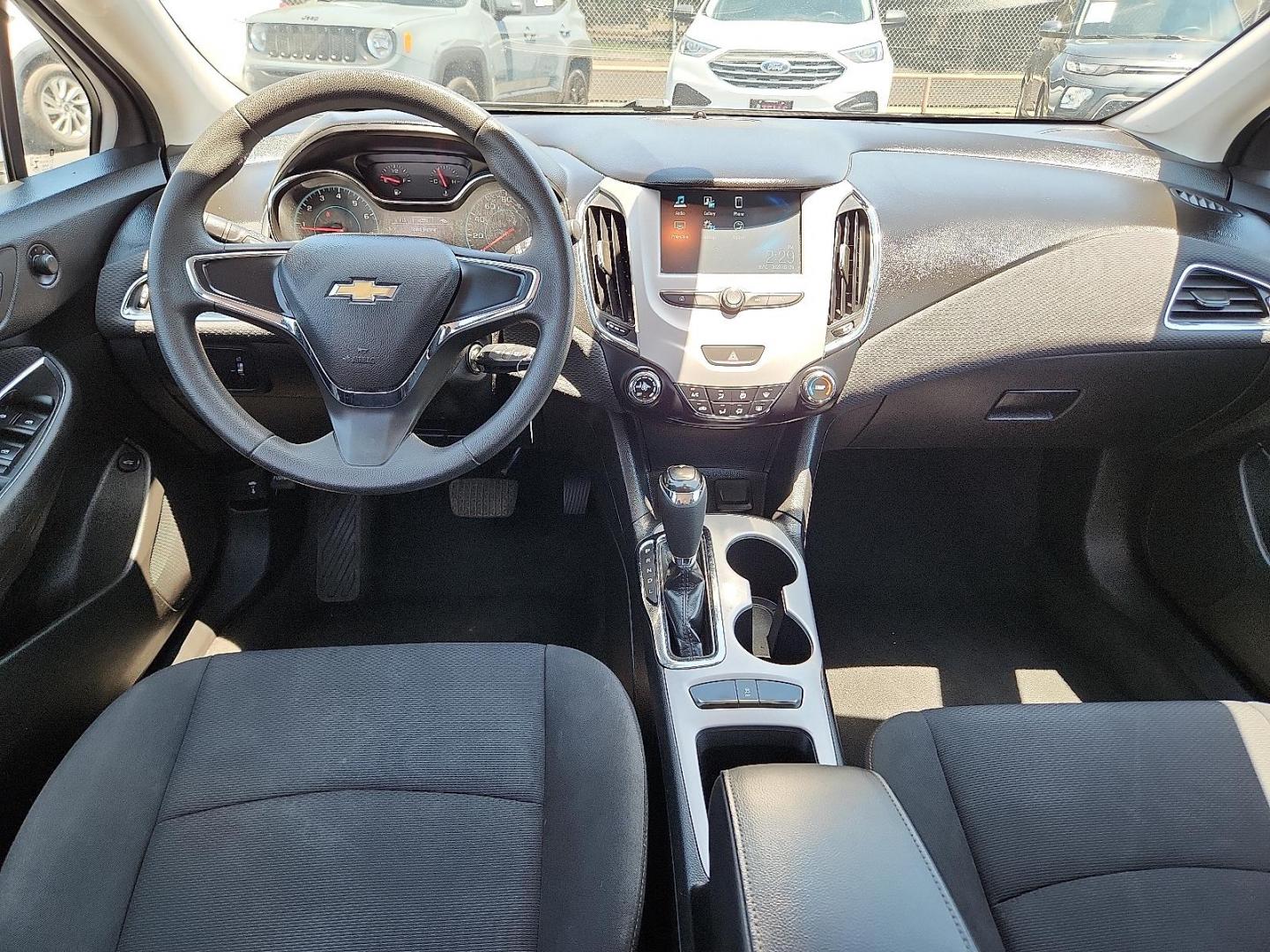 2018 WHITE Chevrolet Cruze LS Auto (1G1BC5SMXJ7) with an 1.4L I-4 gasoline direct injection, DOHC, variable valve control, intercooled turbo, regular unleaded, engine with 153HP engine, located at 4110 Avenue Q, Lubbock, 79412, 33.556553, -101.855820 - 06/07/2025 KEY IN ENVELOPE GOD - Photo#5