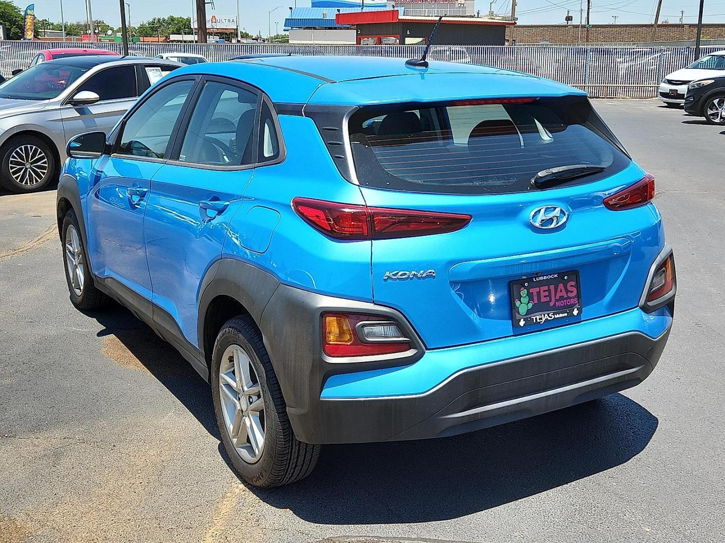 2020 BLUE Hyundai Kona SE (KM8K12AA8LU) with an Nu 2L I-4 DOHC, D-CVVT variable valve control, regular unleaded, engine with 147HP engine, located at 4110 Avenue Q, Lubbock, 79412, 33.556553, -101.855820 - 06/12/2025 KEY IN ENVELOPE GOD - Photo#2