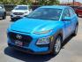 2020 BLUE Hyundai Kona SE (KM8K12AA8LU) with an Nu 2L I-4 DOHC, D-CVVT variable valve control, regular unleaded, engine with 147HP engine, located at 4110 Avenue Q, Lubbock, 79412, 33.556553, -101.855820 - 06/12/2025 KEY IN ENVELOPE GOD - Photo#3