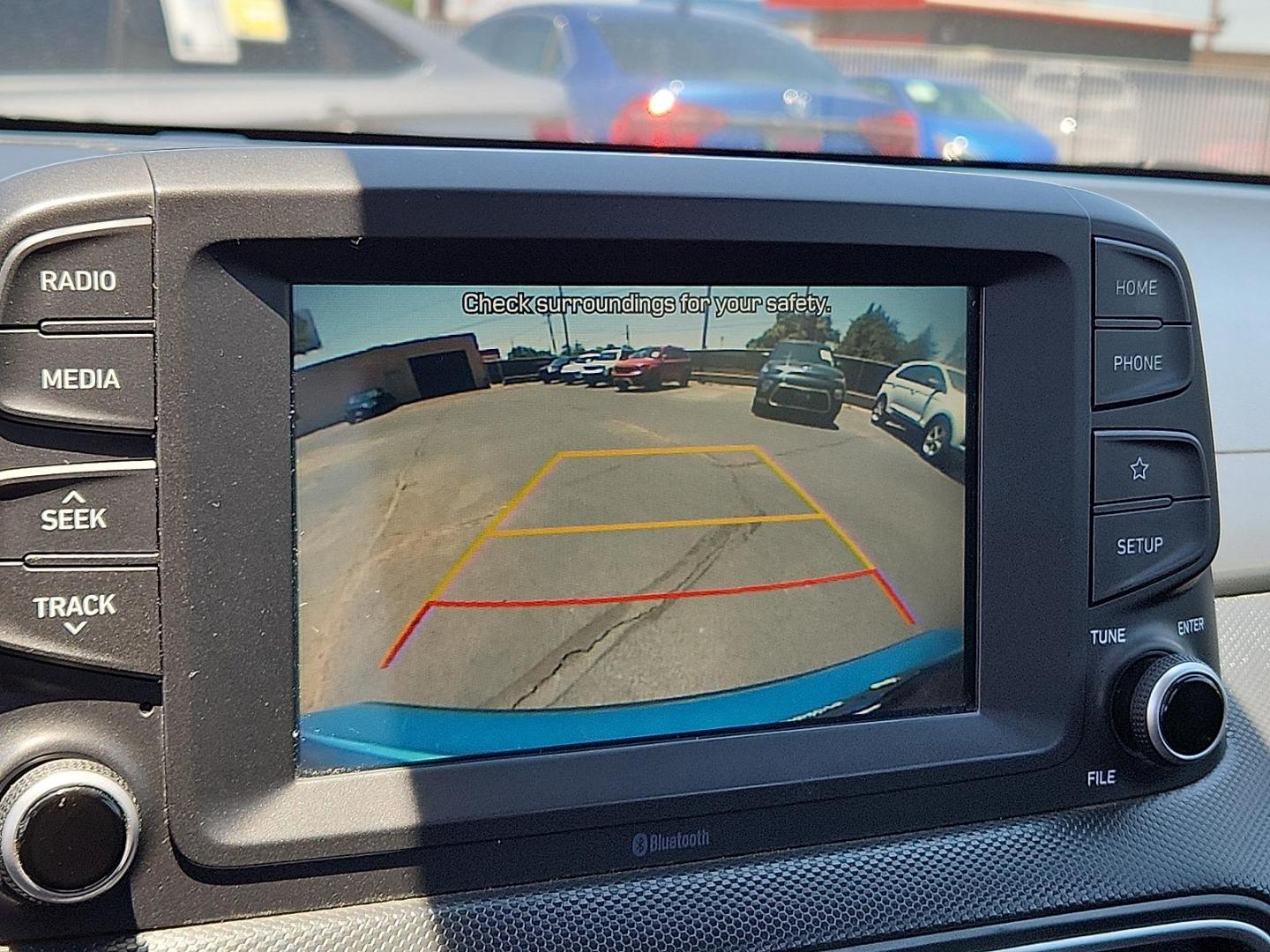 2020 BLUE Hyundai Kona SE (KM8K12AA8LU) with an Nu 2L I-4 DOHC, D-CVVT variable valve control, regular unleaded, engine with 147HP engine, located at 4110 Avenue Q, Lubbock, 79412, 33.556553, -101.855820 - 06/12/2025 KEY IN ENVELOPE GOD - Photo#7