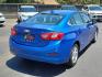2018 BLUE Chevrolet Cruze LT Auto (1G1BE5SM5J7) with an 1.4L I-4 gasoline direct injection, DOHC, variable valve control, intercooled turbo, regular unleaded, engine with 153HP engine, located at 4110 Avenue Q, Lubbock, 79412, 33.556553, -101.855820 - 06/12/2025 KEY IN ENVELOPE GOD - Photo#1