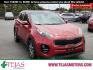 2017 RED Kia Sportage EX (KNDPN3AC4H7) with an Theta II 2.4L I-4 gasoline direct injection, DOHC, D-CVVT variable valve control, regular unleaded, engine with 181HP engine, located at 4110 Avenue Q, Lubbock, 79412, 33.556553, -101.855820 - 06/19/2025 KEY IN ENVELOPE GOD - Photo#0