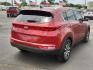 2017 RED Kia Sportage EX (KNDPN3AC4H7) with an Theta II 2.4L I-4 gasoline direct injection, DOHC, D-CVVT variable valve control, regular unleaded, engine with 181HP engine, located at 4110 Avenue Q, Lubbock, 79412, 33.556553, -101.855820 - 06/19/2025 KEY IN ENVELOPE GOD - Photo#1