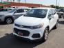 2021 Summit White - GAZ /Jet Black - AES Chevrolet Trax FWD LT (KL7CJLSB2MB) with an ECOTEC 1.4L I-4 DOHC, VVT variable valve control, intercooled turbo, regular unleaded, engine with 138HP engine, located at 4110 Avenue Q, Lubbock, 79412, 33.556553, -101.855820 - Photo#3
