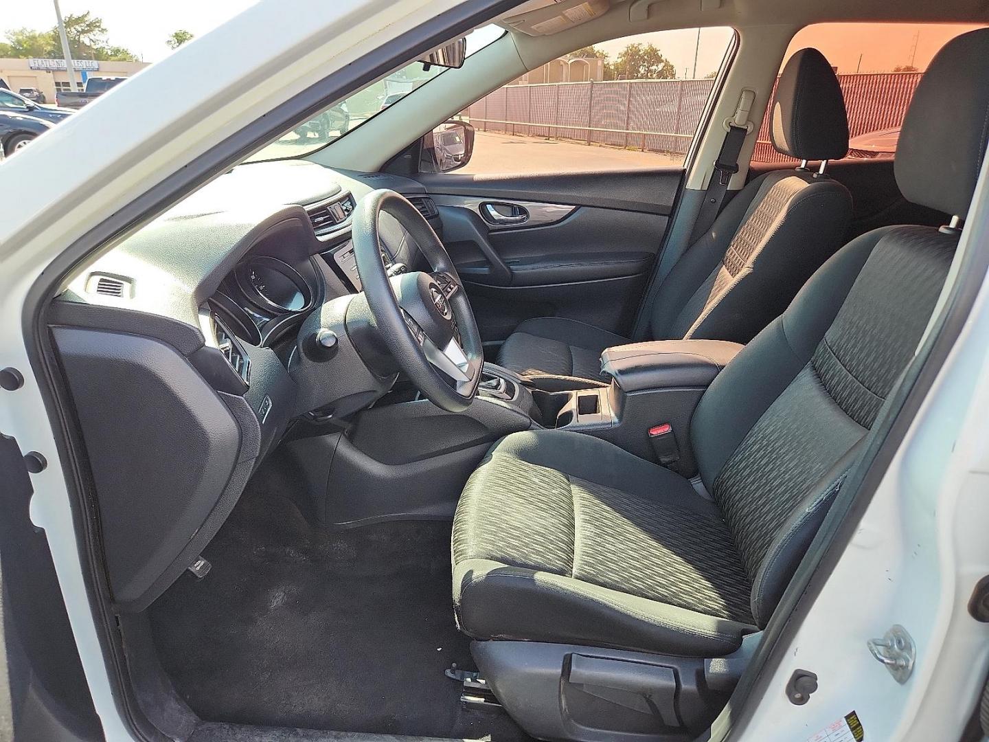 2017 WHITE Nissan Rogue S (KNMAT2MV5HP) with an 2.5L I-4 DOHC, variable valve control, regular unleaded, engine with 170HP engine, located at 4110 Avenue Q, Lubbock, 79412, 33.556553, -101.855820 - 06/21/2025 KEY IN ENVELOPE GOD - Photo#5