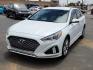 2018 WHITE Hyundai Sonata SEL+ (5NPE34AF3JH) with an 2.4L I-4 gasoline direct injection, DOHC, D-CVVT variable valve control, regular unleaded, engine with 185HP engine, located at 4110 Avenue Q, Lubbock, 79412, 33.556553, -101.855820 - Photo#3