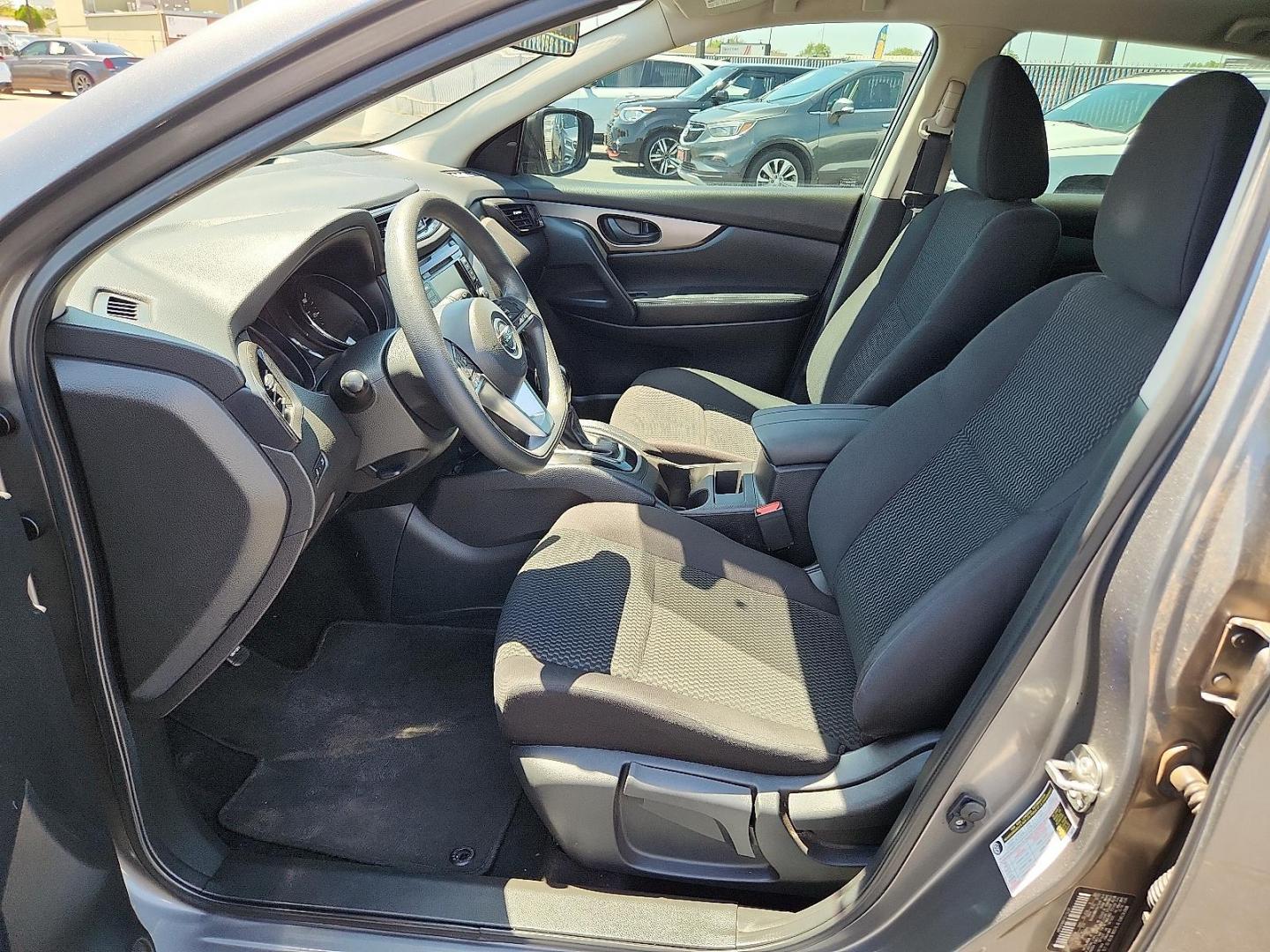 2021 GRAY Nissan Rogue Sport S FWD Xtronic CVT (JN1BJ1AV3MW) with an 2L I-4 gasoline direct injection, DOHC, variable valve control, regular unleaded, engine with 141HP engine, located at 4110 Avenue Q, Lubbock, 79412, 33.556553, -101.855820 - 06/21/2025 KEY IN ENVELOPE GOD - Photo#6