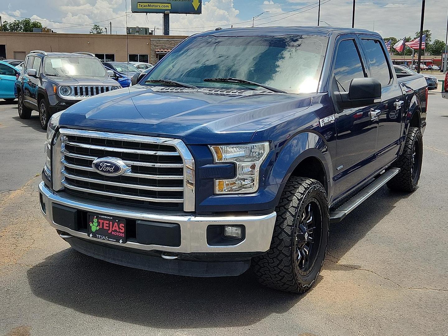 2015 BLUE Ford F-150 XLT (1FTEW1EP4FK) with an EcoBoost 2.7L V-6 gasoline direct injection, DOHC, Ti-VCT variable valve control, twin turbo, regular unleaded, engine with 325HP engine, located at 4110 Avenue Q, Lubbock, 79412, 33.556553, -101.855820 - 06/28/2025 KEY IN ENVELOPE GOD - Photo#3