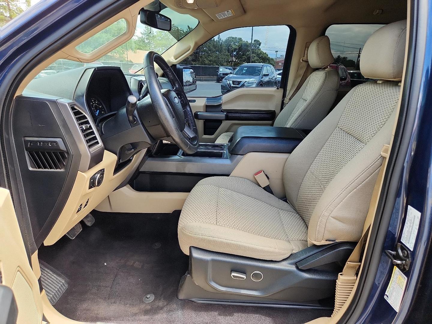 2015 BLUE Ford F-150 XLT (1FTEW1EP4FK) with an EcoBoost 2.7L V-6 gasoline direct injection, DOHC, Ti-VCT variable valve control, twin turbo, regular unleaded, engine with 325HP engine, located at 4110 Avenue Q, Lubbock, 79412, 33.556553, -101.855820 - 06/28/2025 KEY IN ENVELOPE GOD - Photo#6