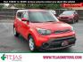 2019 RED Kia Soul (KNDJN2A27K7) with an Gamma 1.6L I-4 gasoline direct injection, DOHC, D-CVVT variable valve control, regular unleaded, engine with 130HP engine, located at 4110 Avenue Q, Lubbock, 79412, 33.556553, -101.855820 - Photo#0