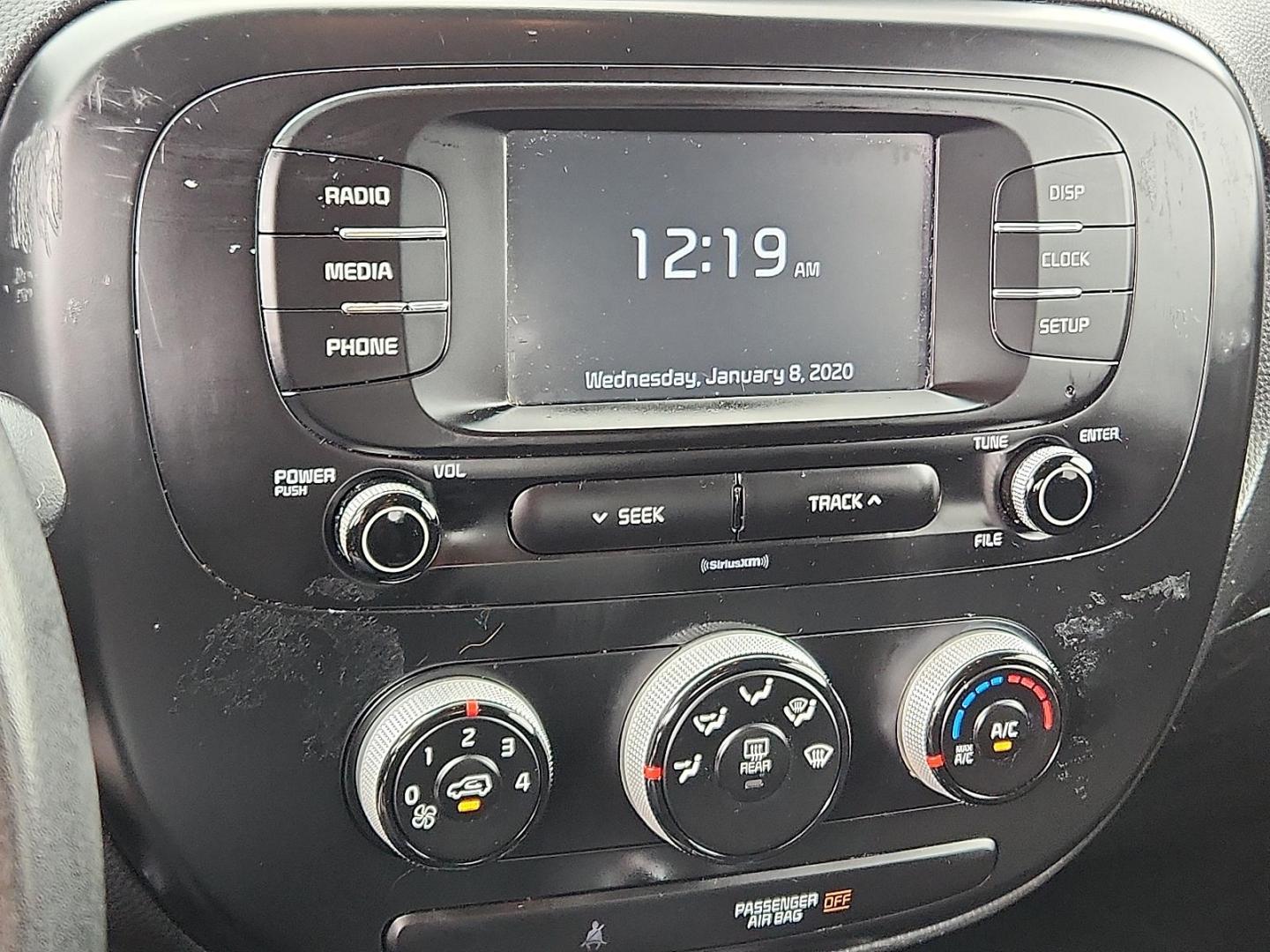 2019 RED Kia Soul (KNDJN2A27K7) with an Gamma 1.6L I-4 gasoline direct injection, DOHC, D-CVVT variable valve control, regular unleaded, engine with 130HP engine, located at 4110 Avenue Q, Lubbock, 79412, 33.556553, -101.855820 - Photo#8