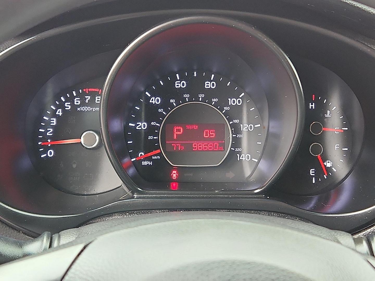 2019 RED Kia Soul (KNDJN2A27K7) with an Gamma 1.6L I-4 gasoline direct injection, DOHC, D-CVVT variable valve control, regular unleaded, engine with 130HP engine, located at 4110 Avenue Q, Lubbock, 79412, 33.556553, -101.855820 - Photo#9