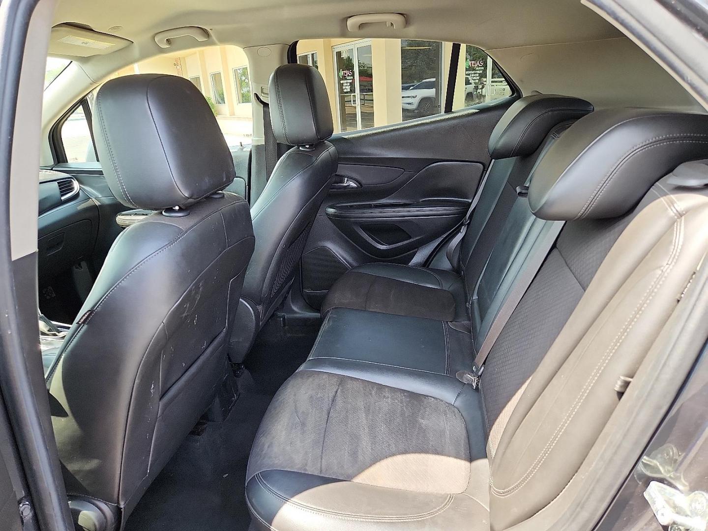 2018 Graphite Gray Metallic - GK2 /Ebony - AFN Buick Encore Preferred (KL4CJASB0JB) with an ECOTEC 1.4L I-4 DOHC, VVT variable valve control, intercooled turbo, regular unleaded, engine with 138HP engine, located at 4110 Avenue Q, Lubbock, 79412, 33.556553, -101.855820 - 07/05/2025 KEY IN ENVELOPE GOD - Photo#6