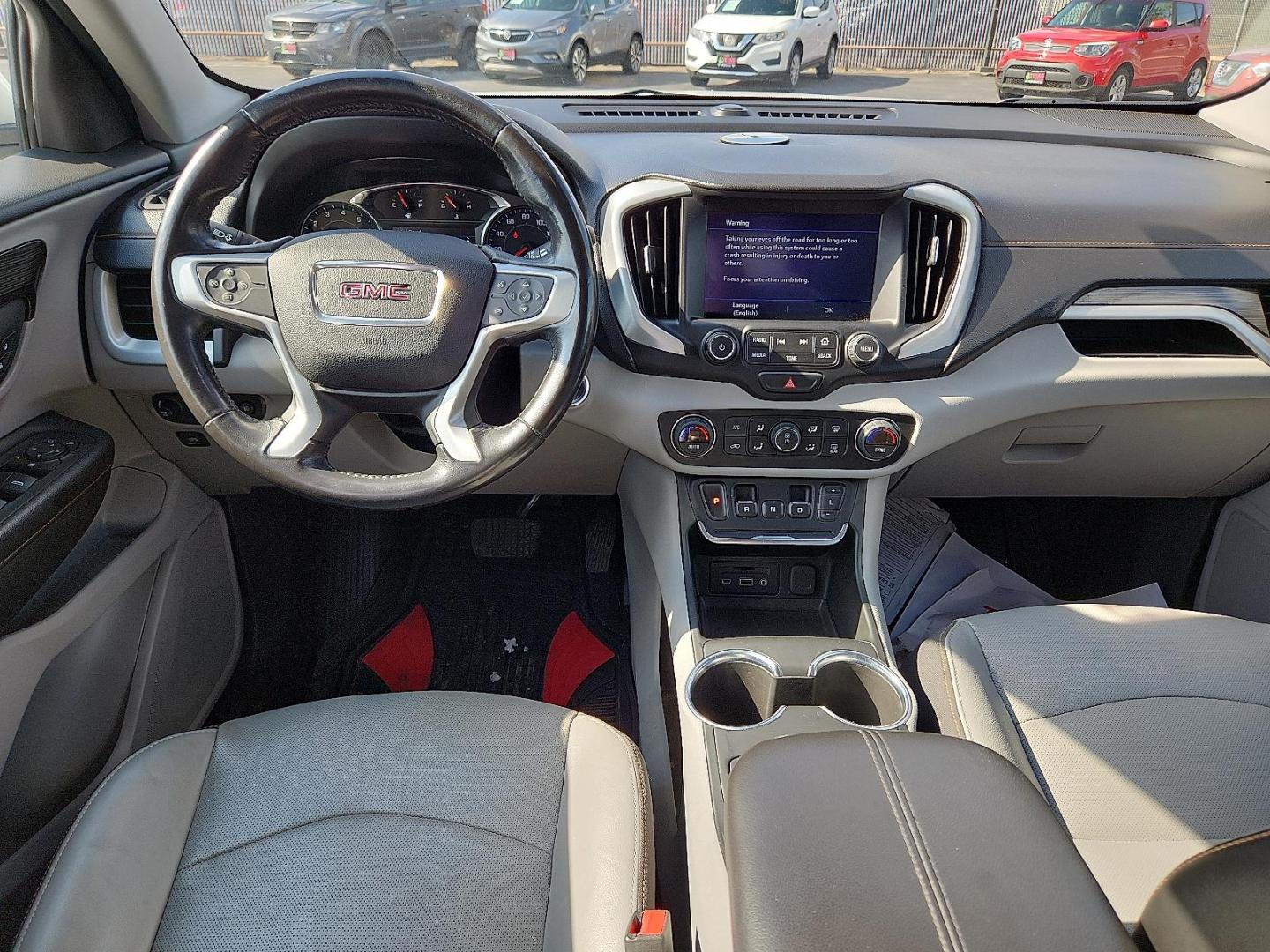 2018 Summit White GMC Terrain SLT (3GKALPEX6JL) with an 2L I-4 gasoline direct injection, DOHC, variable valve control, intercooled turbo, premium unleaded, engine with 252HP engine, located at 4110 Avenue Q, Lubbock, 79412, 33.556553, -101.855820 - 07/05/2025 KEY IN ENVELOPE GOD - Photo#5