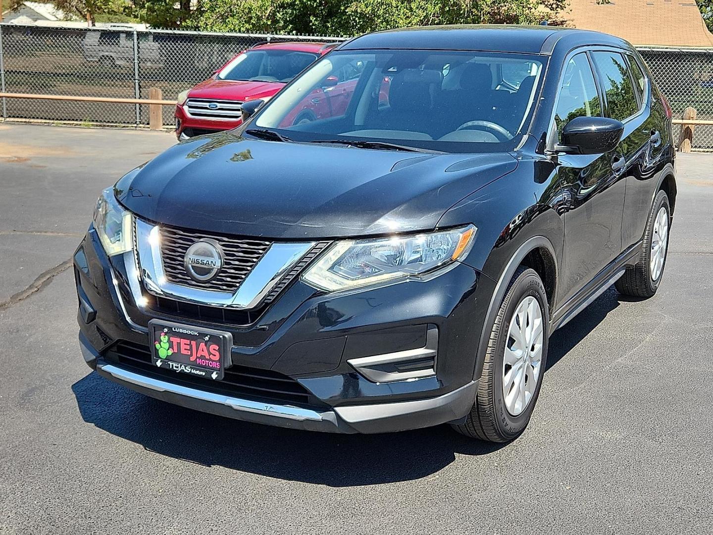 2019 BLACK Nissan Rogue S (5N1AT2MT2KC) with an 2.5L I-4 DOHC, variable valve control, regular unleaded, engine with 170HP engine, located at 4110 Avenue Q, Lubbock, 79412, 33.556553, -101.855820 - 07/05/2025 KEY IN ENVELOPE GOD - Photo#3