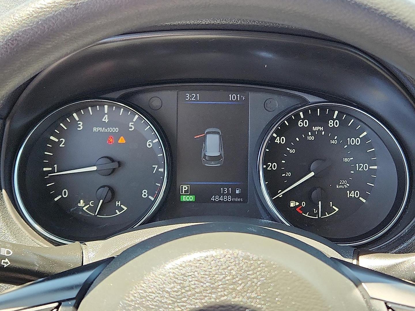 2019 BLACK Nissan Rogue S (5N1AT2MT2KC) with an 2.5L I-4 DOHC, variable valve control, regular unleaded, engine with 170HP engine, located at 4110 Avenue Q, Lubbock, 79412, 33.556553, -101.855820 - 07/05/2025 KEY IN ENVELOPE GOD - Photo#9