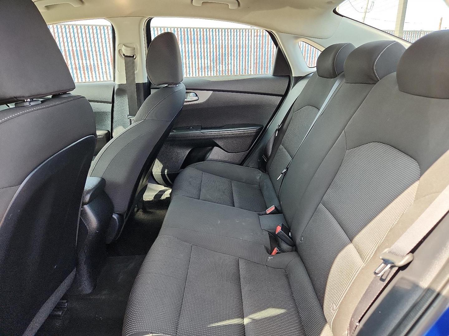 2019 BLUE Kia Forte LXS (3KPF24AD0KE) with an 2L I-4 DOHC, D-CVVT variable valve control, regular unleaded, engine with 147HP engine, located at 4110 Avenue Q, Lubbock, 79412, 33.556553, -101.855820 - 07/12/2025 KEY IN ENVELOPE GOD - Photo#4