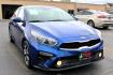 2019 BLUE Kia Forte LXS (3KPF24AD0KE) with an 2L I-4 DOHC, D-CVVT variable valve control, regular unleaded, engine with 147HP engine, located at 4110 Avenue Q, Lubbock, 79412, 33.556553, -101.855820 - 07/12/2025 KEY IN ENVELOPE GOD- Photo#0