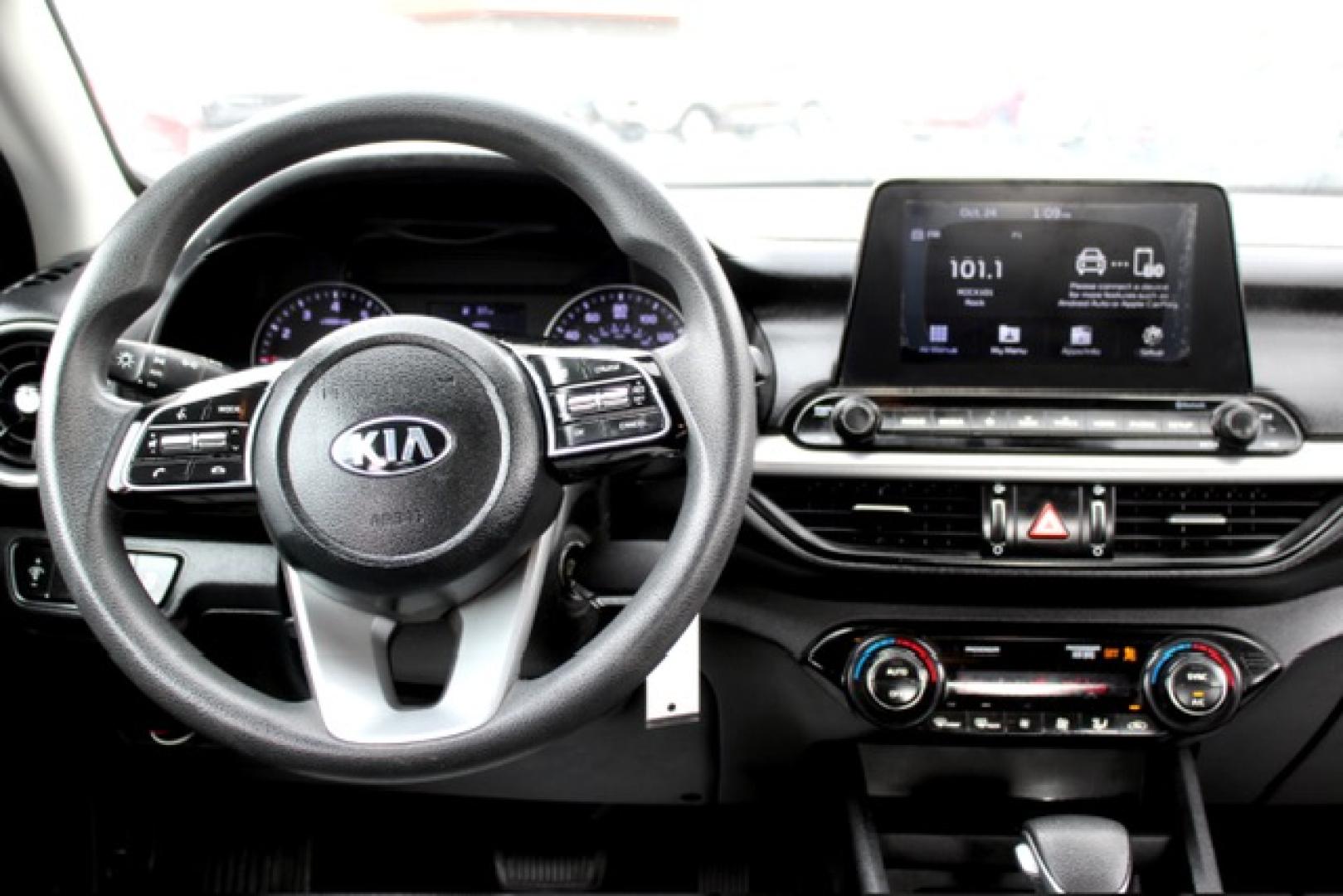 2019 BLUE Kia Forte LXS (3KPF24AD0KE) with an 2L I-4 DOHC, D-CVVT variable valve control, regular unleaded, engine with 147HP engine, located at 4110 Avenue Q, Lubbock, 79412, 33.556553, -101.855820 - 07/12/2025 KEY IN ENVELOPE GOD- Photo#5