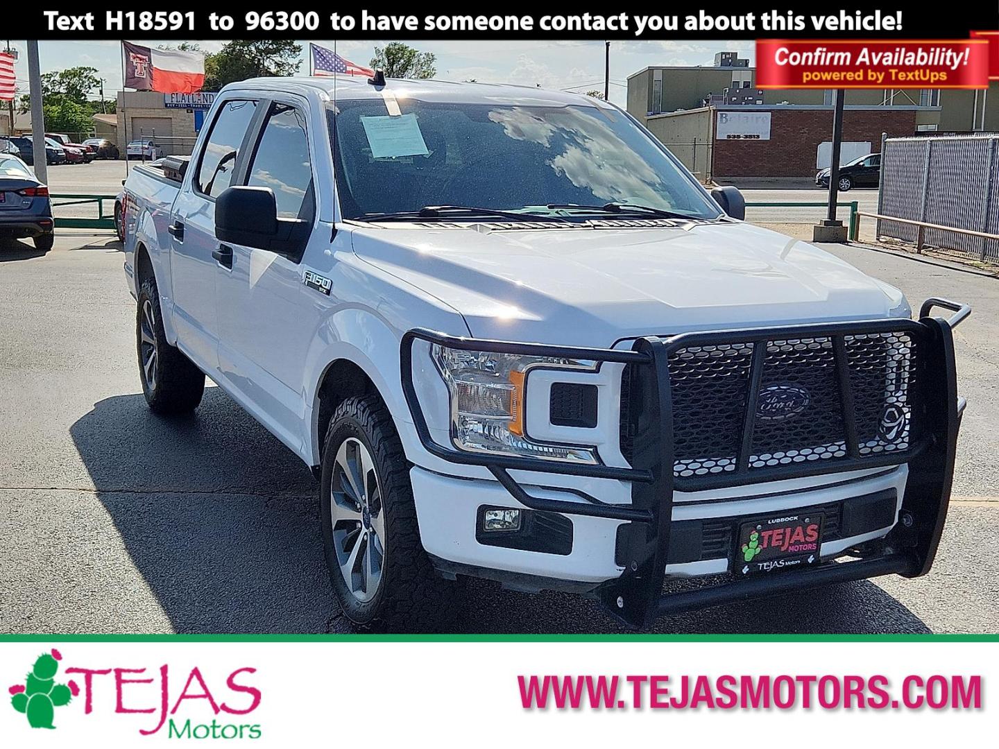 2020 WHITE Ford F-150 XL (1FTEW1E59LK) with an 5L V-8 port/direct injection, DOHC, variable valve control, regular unleaded, engine with 395HP engine, located at 4110 Avenue Q, Lubbock, 79412, 33.556553, -101.855820 - Photo#0