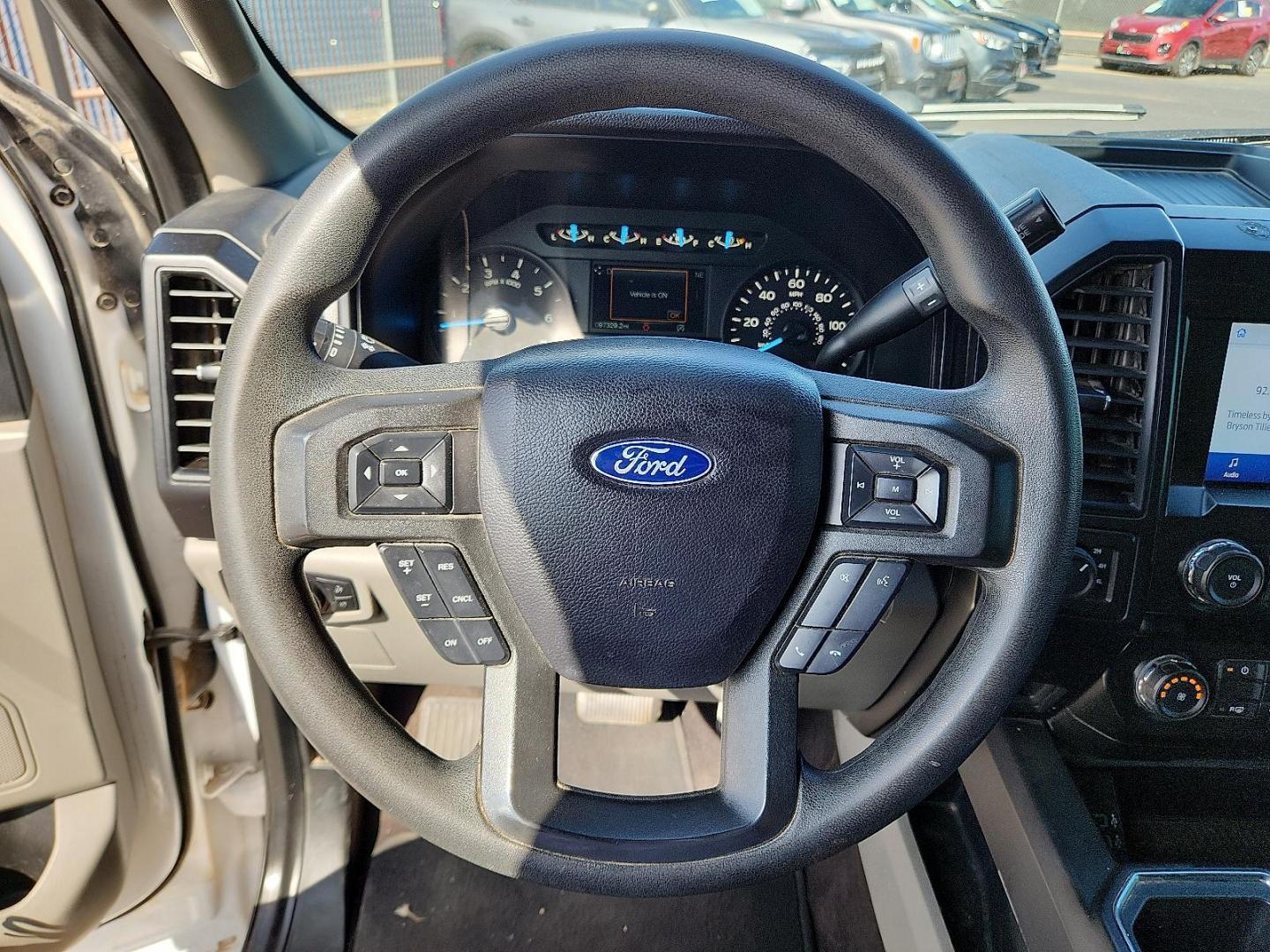 2020 WHITE Ford F-150 XL (1FTEW1E59LK) with an 5L V-8 port/direct injection, DOHC, variable valve control, regular unleaded, engine with 395HP engine, located at 4110 Avenue Q, Lubbock, 79412, 33.556553, -101.855820 - Photo#10