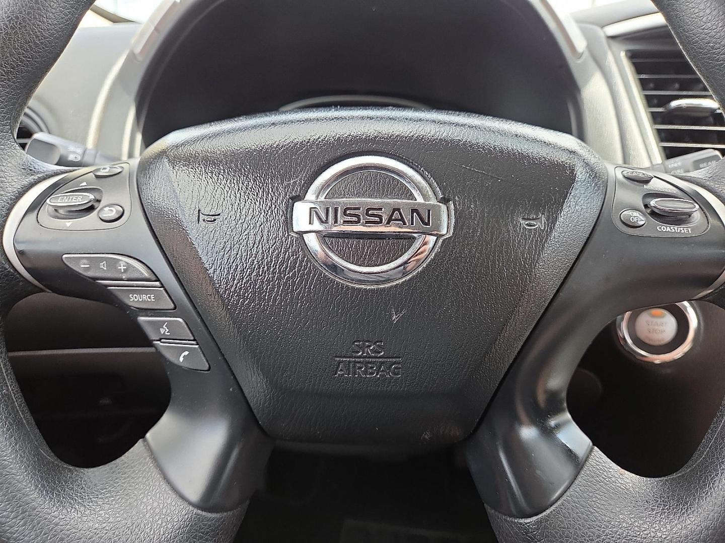 2019 Magnetic Black Pearl - G41 /Charcoal - G Nissan Pathfinder S (5N1DR2MN0KC) with an 3.5L V-6 gasoline direct injection, DOHC, variable valve control, regular unleaded, engine with 284HP engine, located at 4110 Avenue Q, Lubbock, 79412, 33.556553, -101.855820 - 07/23/2025 KEY IN ENVELOPE GOD - Photo#11