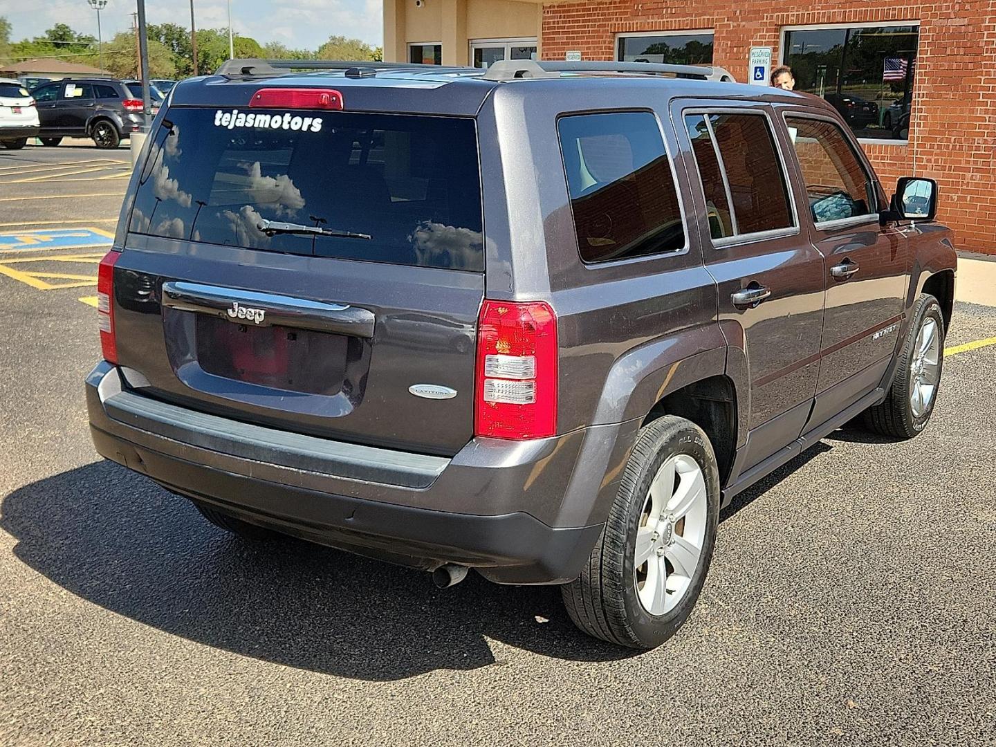 2017 Black Clearcoat - PX8 /Dark Slate Gray - DV Jeep Patriot Latitude FWD (1C4NJPFB2HD) with an 2.4L I-4 DOHC, variable valve control, regular unleaded, engine with 172HP engine, located at 4110 Avenue Q, Lubbock, 79412, 33.556553, -101.855820 - 07/23/2025 KEY IN ENVELOPE GOD - Photo#1