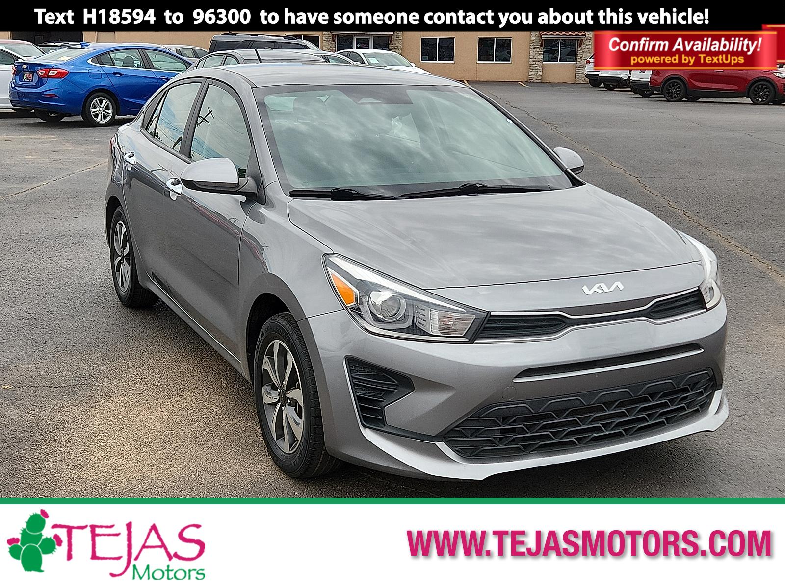 photo of 2022 Kia Rio S