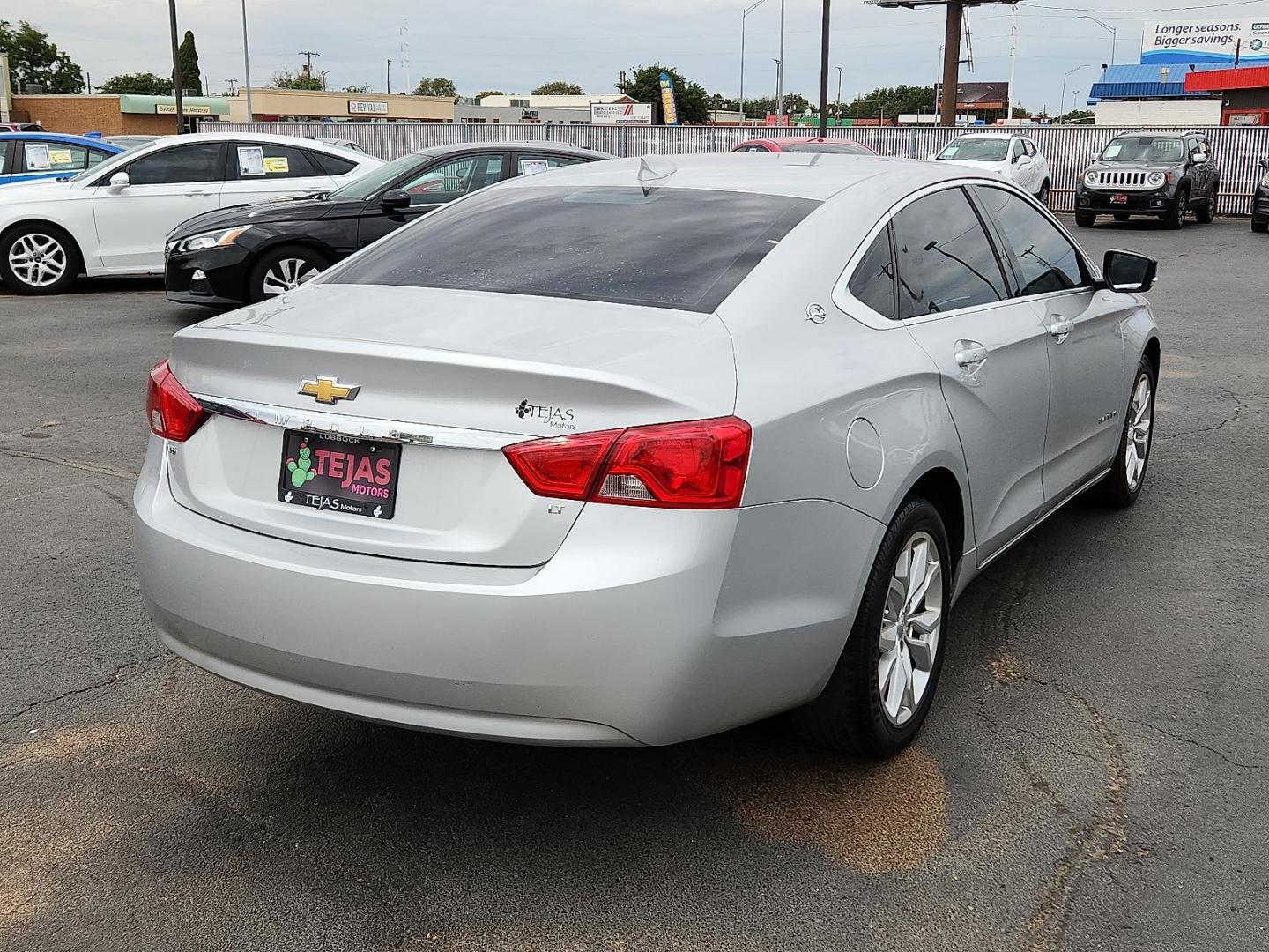 2018 SILVER Chevrolet Impala 1LT (2G1105S36J9) with an 3.6L DOHC V6 DI Engine engine, located at 4110 Avenue Q, Lubbock, 79412, 33.556553, -101.855820 - 07/31/2025 KEY IN RNVELOPE GOD - Photo#1