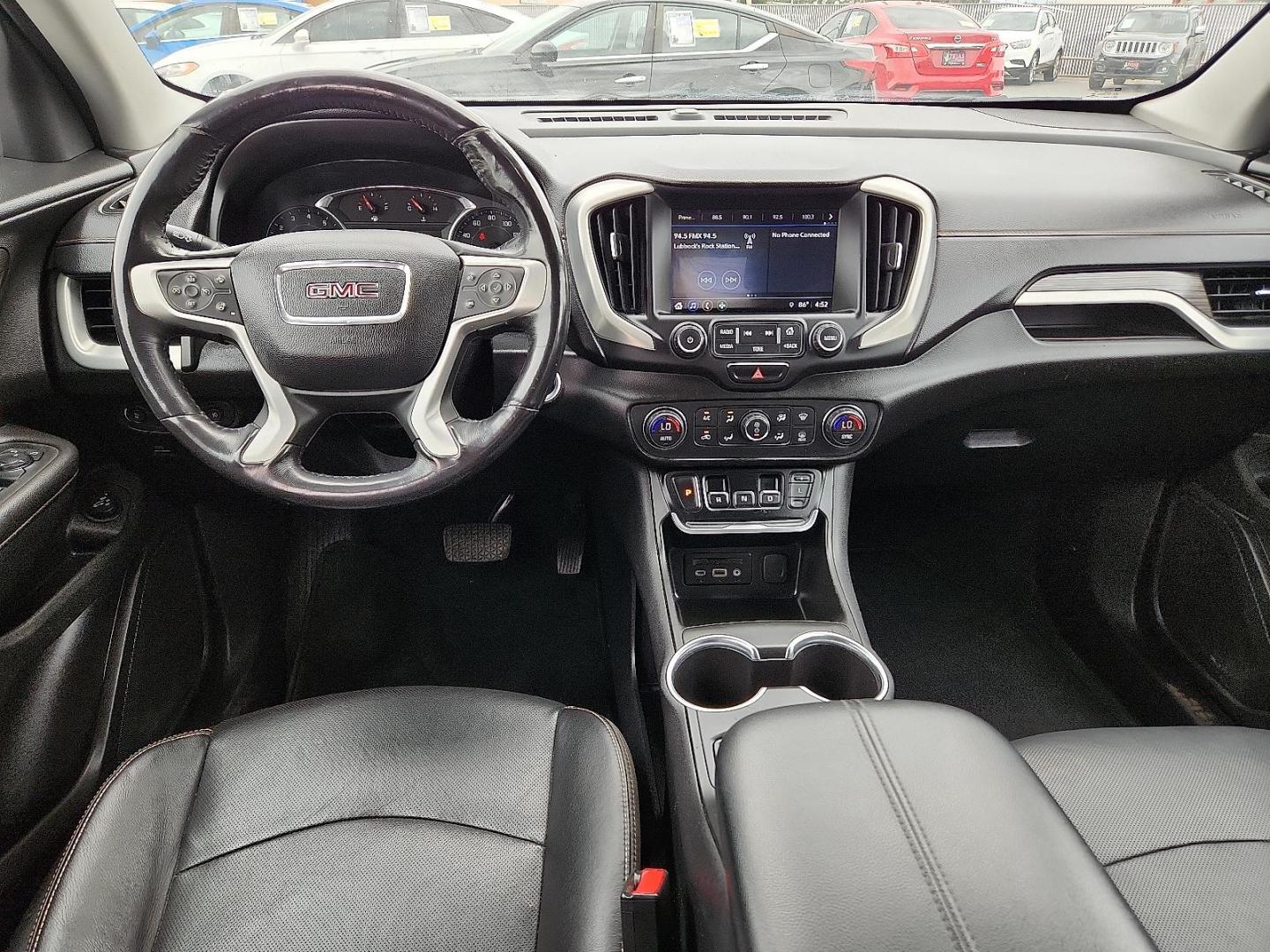 2018 WHITE GMC Terrain SLT (3GKALVEV8JL) with an 1.5L I-4 gasoline direct injection, DOHC, variable valve control, intercooled turbo, regular unleaded, engine with 170HP engine, located at 4110 Avenue Q, Lubbock, 79412, 33.556553, -101.855820 - 07/31/2025 KEY IN ENVELOPE GOD - Photo#5