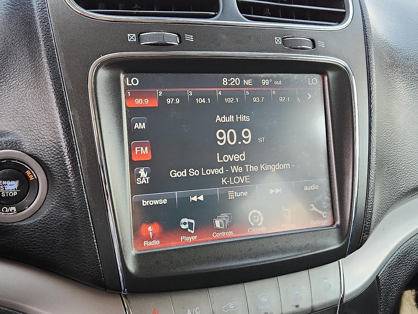 2019 GRAY Dodge Journey Crossroad (3C4PDCGG8KT) with an Pentastar 3.6L V-6 DOHC, VVT variable valve control, regular unleaded, engine with 283HP engine, located at 4110 Avenue Q, Lubbock, 79412, 33.556553, -101.855820 - 08/0/2025 KEY IN ENVELOPE GOD - Photo#8