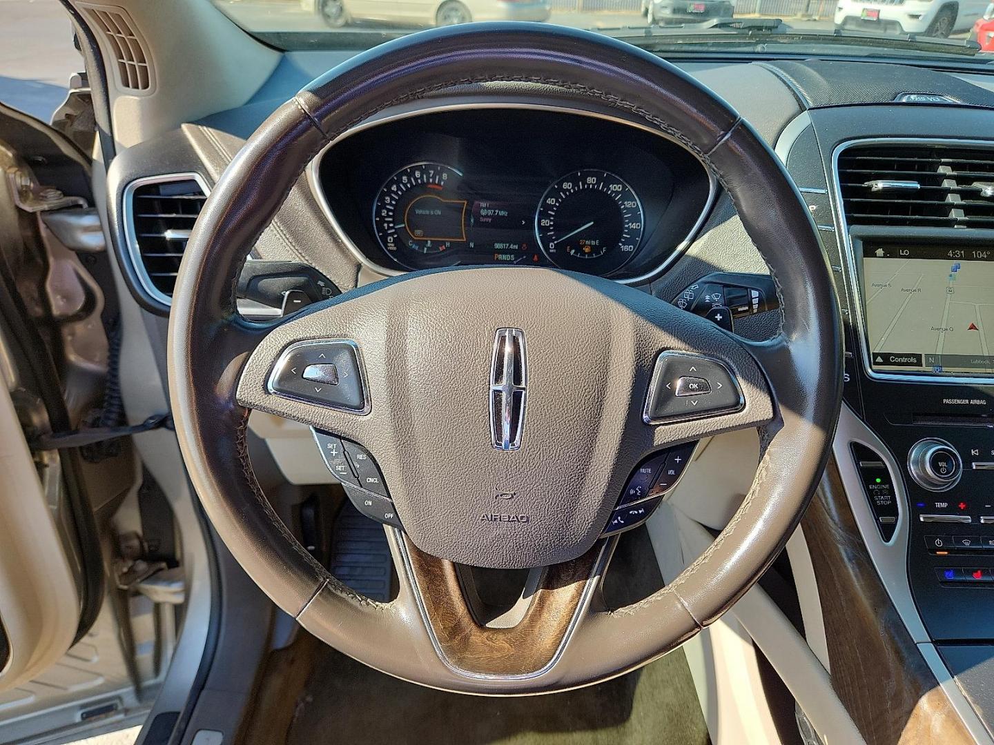 2017 GRAY Lincoln MKX Reserve (2LMPJ6LR6HB) with an 3.7L V-6 DOHC, variable valve control, regular unleaded, engine with 303HP engine, located at 4110 Avenue Q, Lubbock, 79412, 33.556553, -101.855820 - 08/08/2025 KEY IN ENVELOPE GOD - Photo#10