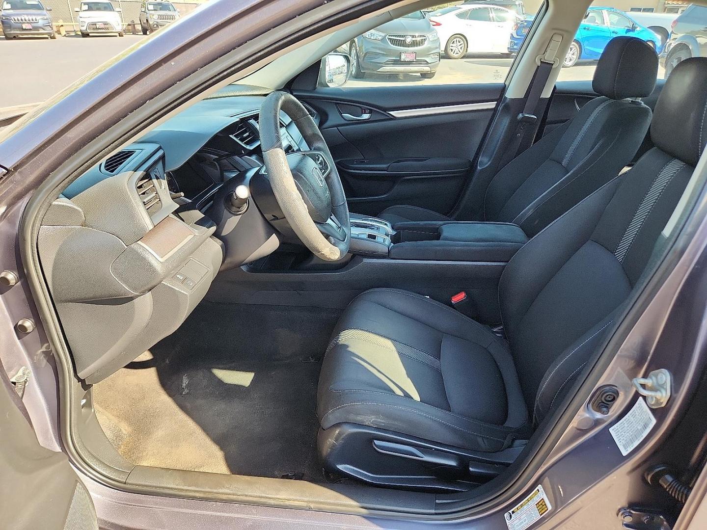 2017 GRAY Honda Civic LX (19XFC2F56HE) with an 2L I-4 DOHC, variable valve control, regular unleaded, engine with 158HP engine, located at 4110 Avenue Q, Lubbock, 79412, 33.556553, -101.855820 - 08/08/2025 KEY IN ENVELOPE GOD - Photo#6