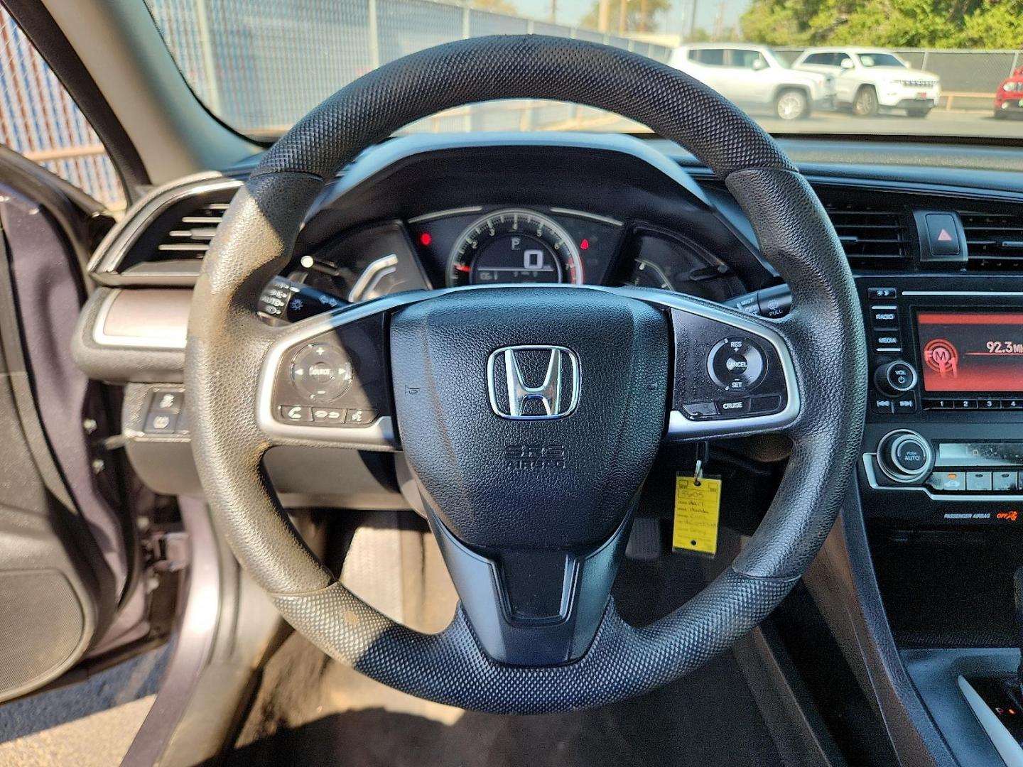 2017 GRAY Honda Civic LX (19XFC2F56HE) with an 2L I-4 DOHC, variable valve control, regular unleaded, engine with 158HP engine, located at 4110 Avenue Q, Lubbock, 79412, 33.556553, -101.855820 - 08/08/2025 KEY IN ENVELOPE GOD - Photo#10