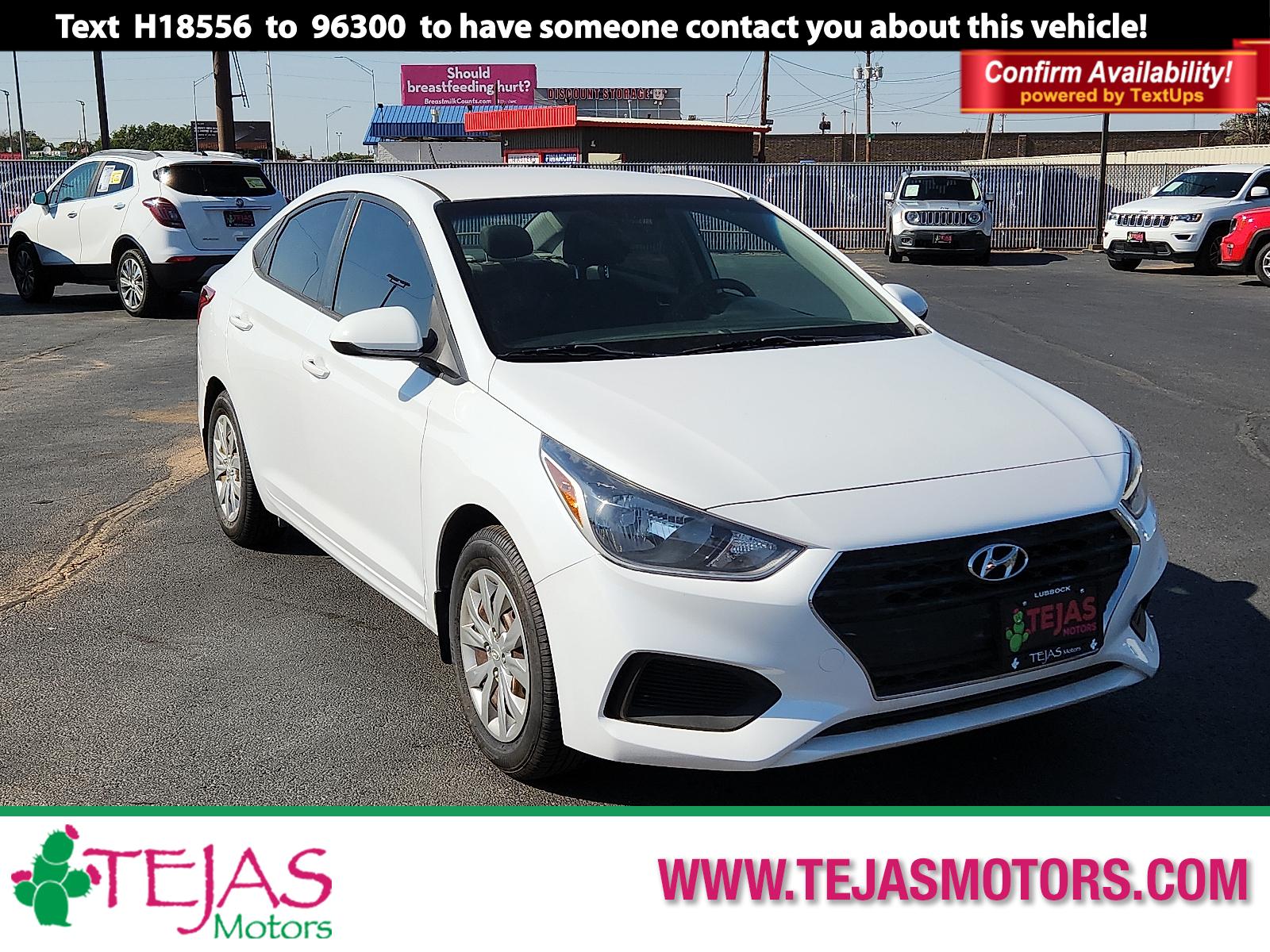 photo of 2018 Hyundai Accent SE