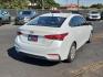 2018 WHITE Hyundai Accent SE (3KPC24A30JE) with an 1.6L I-4 gasoline direct injection, DOHC, D-CVVT variable valve control, regular unleaded, engine with 130HP engine, located at 4110 Avenue Q, Lubbock, 79412, 33.556553, -101.855820 - Photo#1