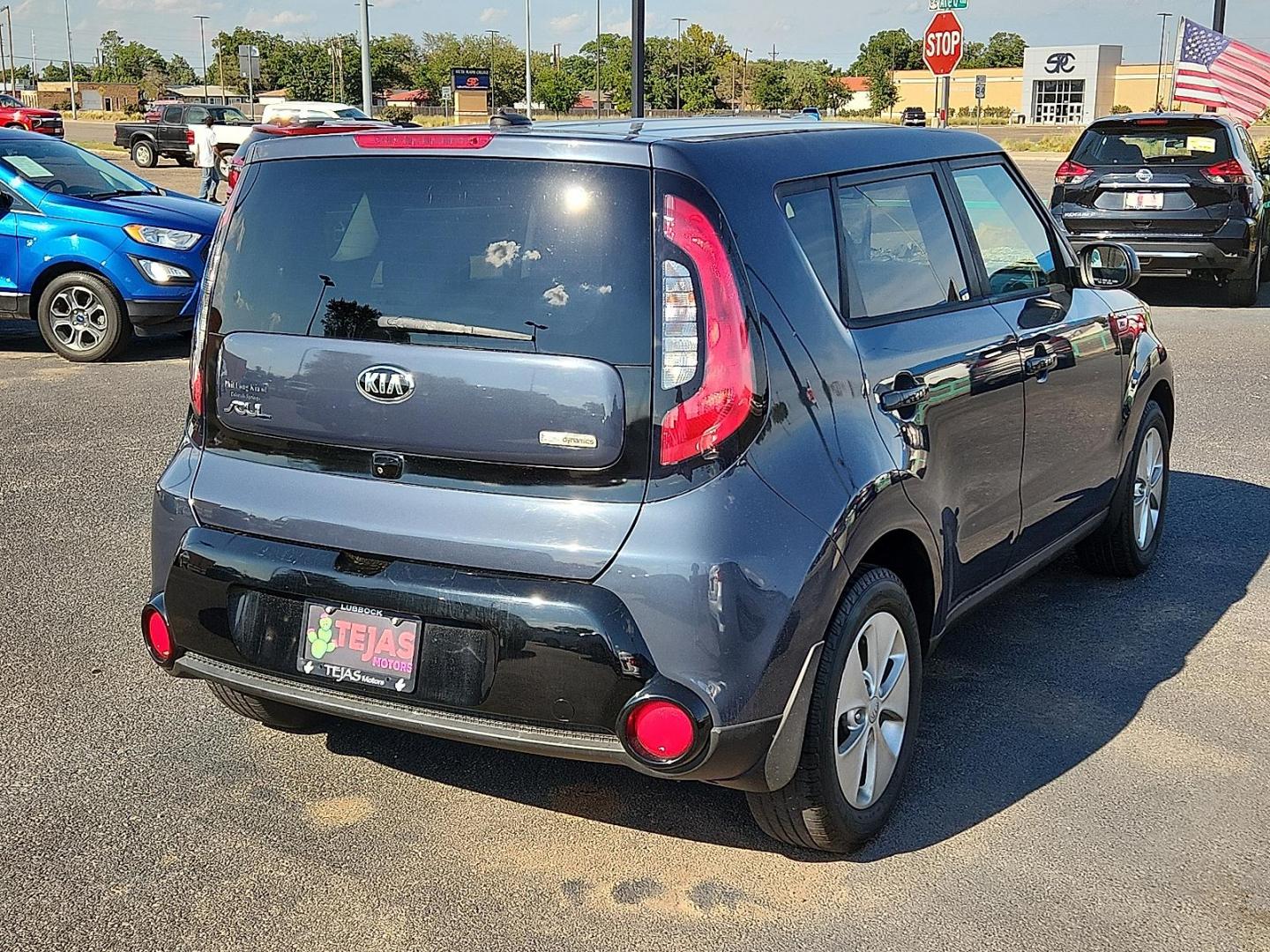 2016 BLUE Kia Soul + (KNDJP3A58G7) with an 2L I-4 gasoline direct injection, DOHC, variable valve control, regular unleaded, engine with 164HP engine, located at 4110 Avenue Q, Lubbock, 79412, 33.556553, -101.855820 - 08/05/2025 KEY IN ENVELOPE GOD - Photo#1