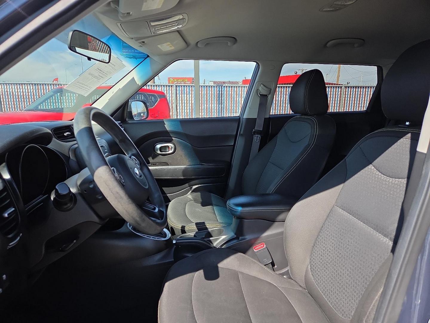 2016 Caribbean Blue - AUB /Black - EQ Kia Soul + (KNDJP3A58G7) with an 2L I-4 gasoline direct injection, DOHC, variable valve control, regular unleaded, engine with 164HP engine, located at 4110 Avenue Q, Lubbock, 79412, 33.556553, -101.855820 - Photo#9